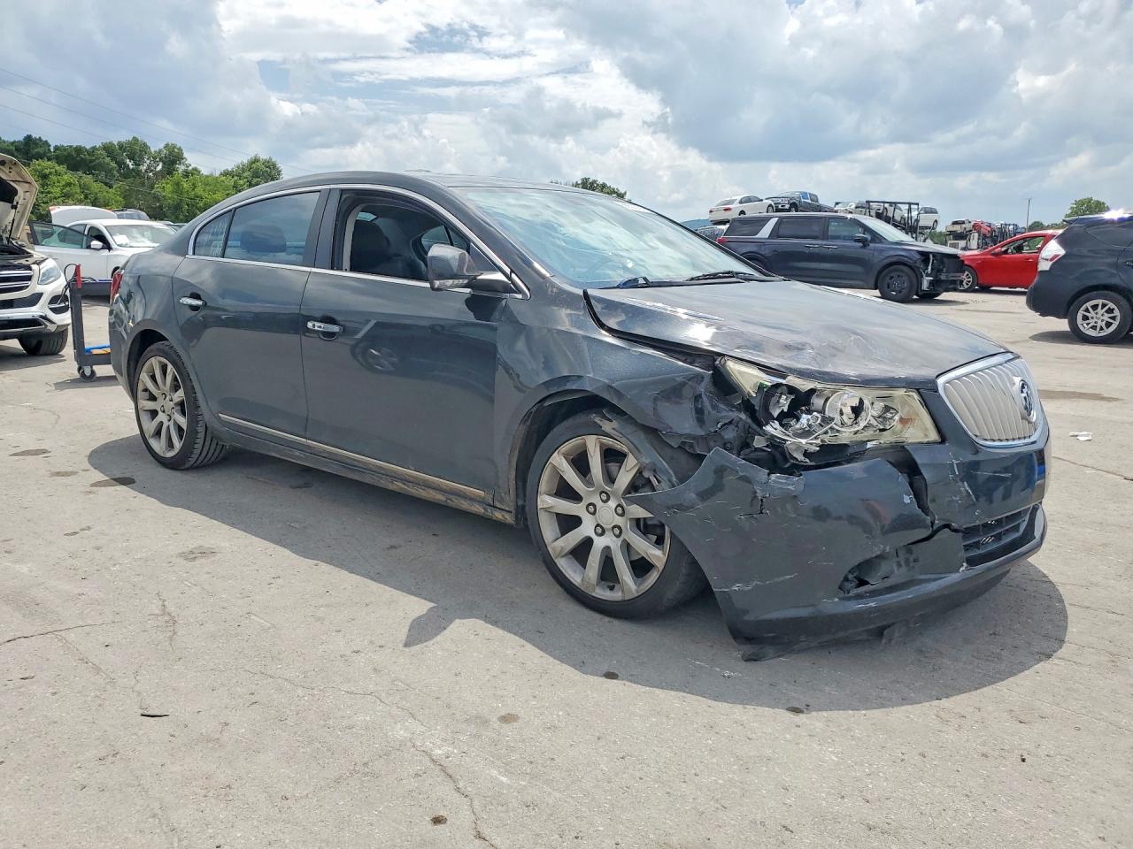 2011 Buick Lacrosse Cxs Black vin: 1G4GE5EDXBF112504