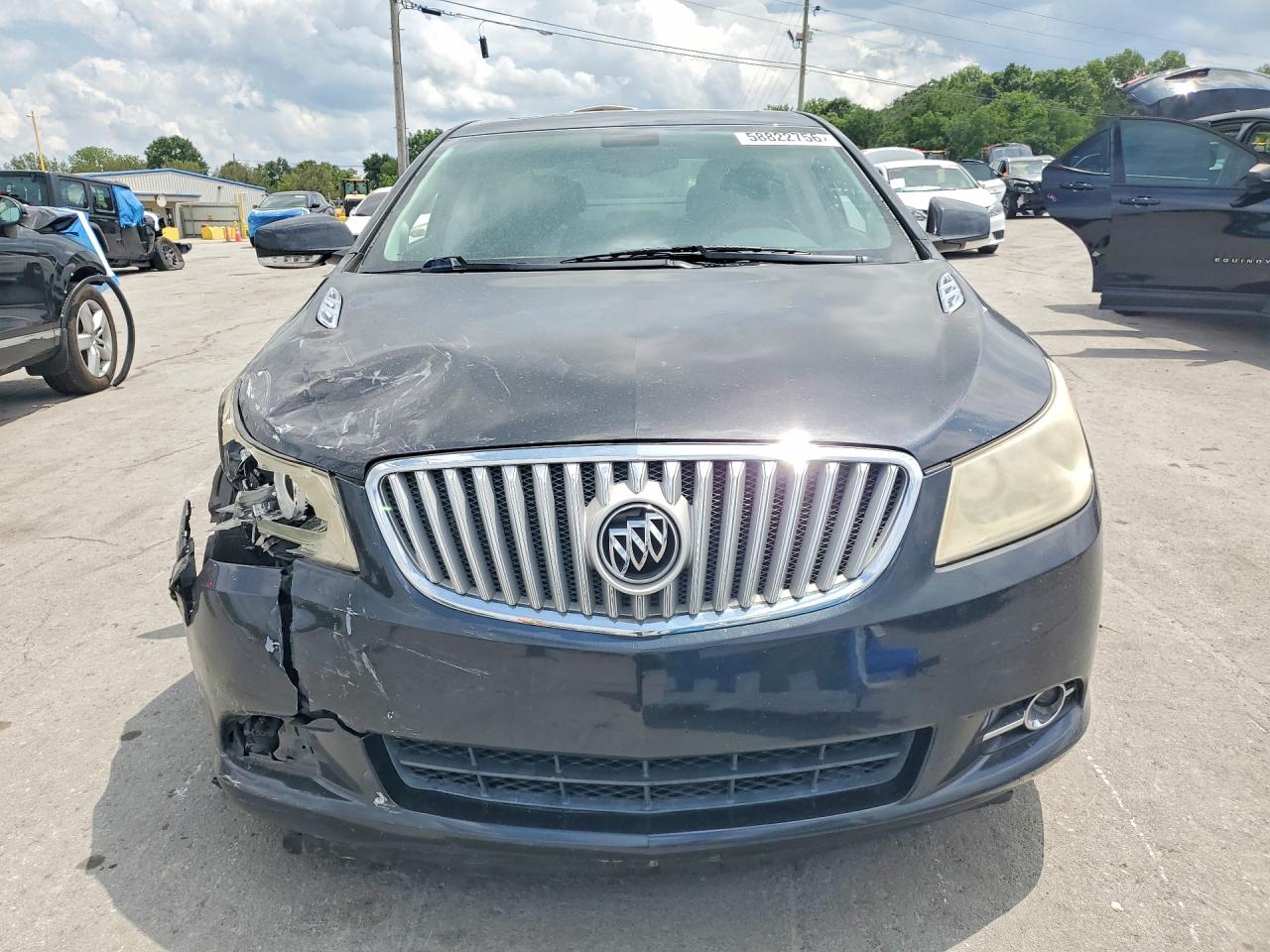 2011 Buick Lacrosse Cxs Black vin: 1G4GE5EDXBF112504