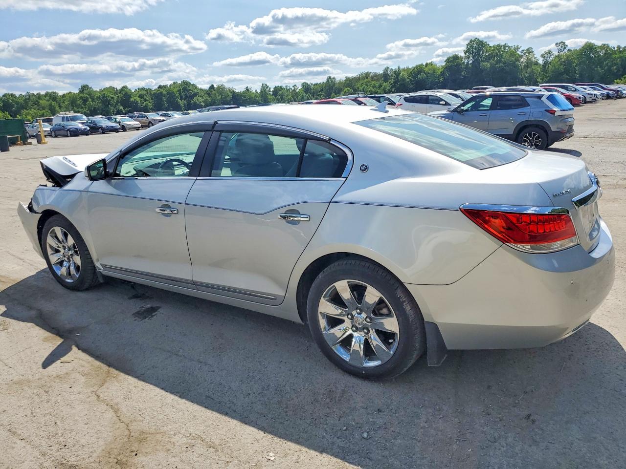 2011 Buick Lacrosse Cxs Silver vin: 1G4GE5EDXBF136480