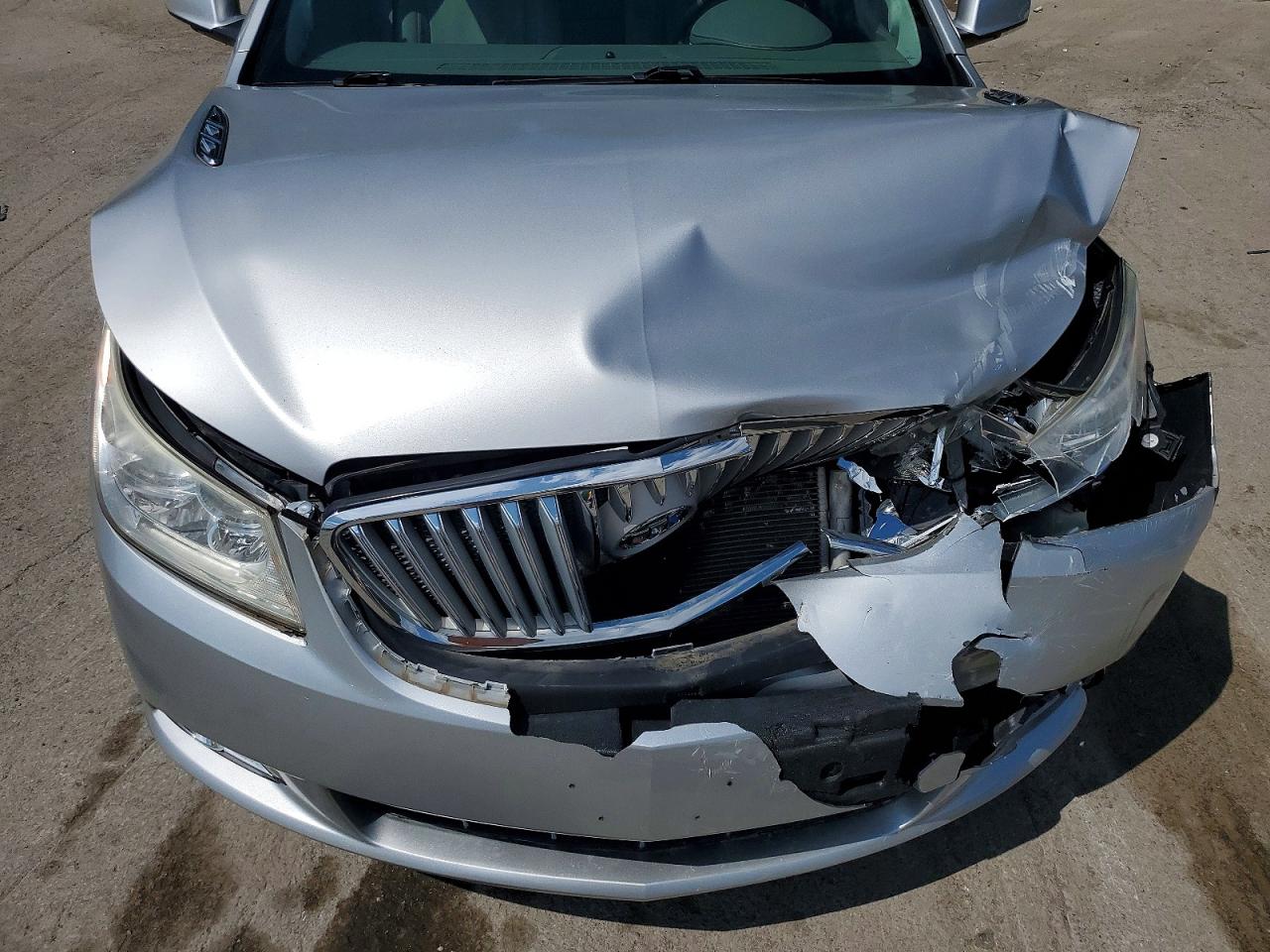 2011 Buick Lacrosse Cxs Silver vin: 1G4GE5EDXBF136480