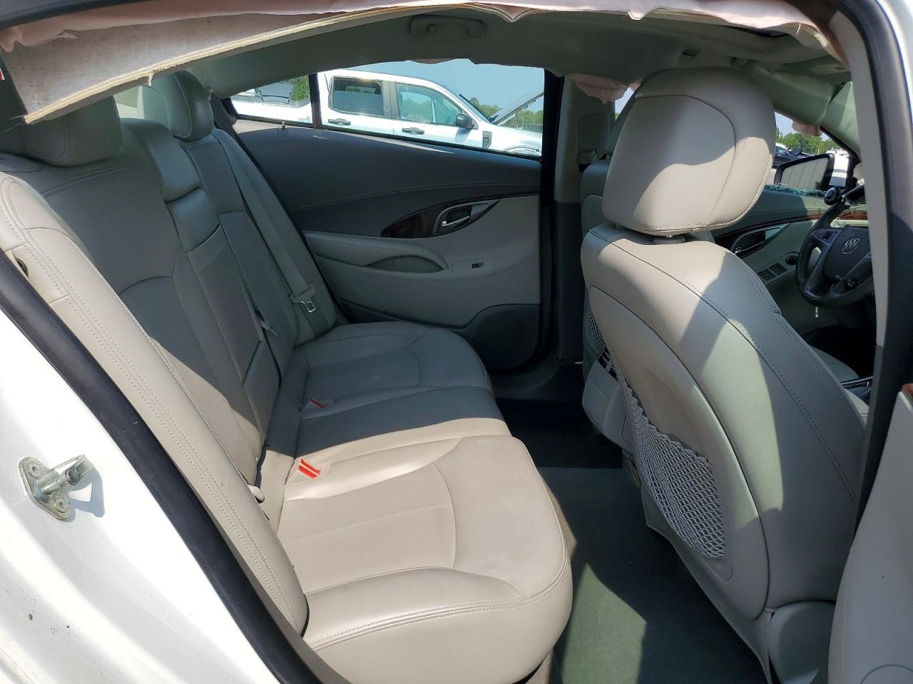 2011 Buick Lacrosse Cxs White vin: 1G4GE5EDXBF344309