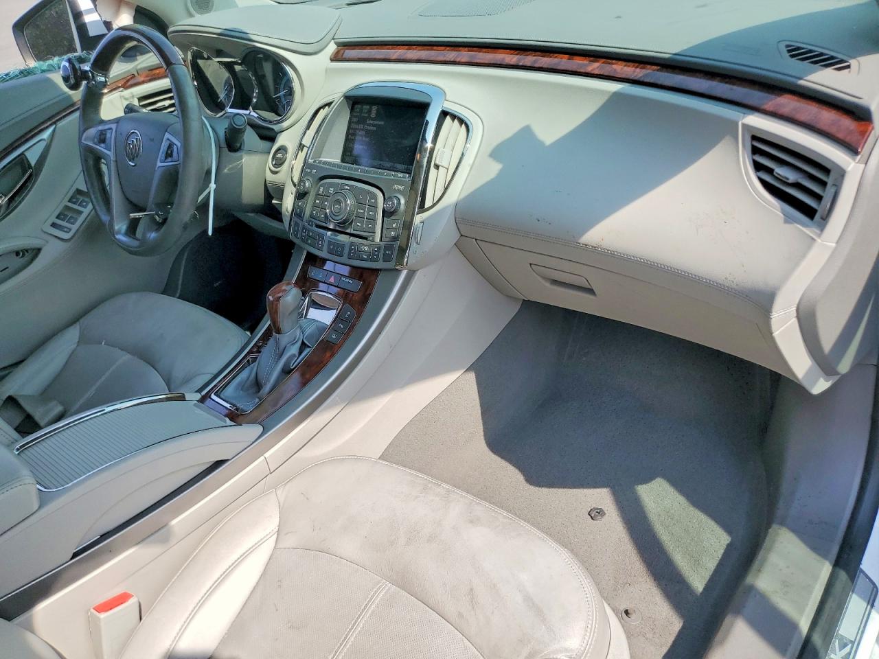 2011 Buick Lacrosse Cxs White vin: 1G4GE5EDXBF344309