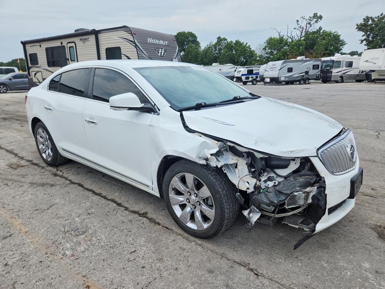 2010 Buick Lacrosse Cxs Белый vin: 1G4GE5EV0AF253069