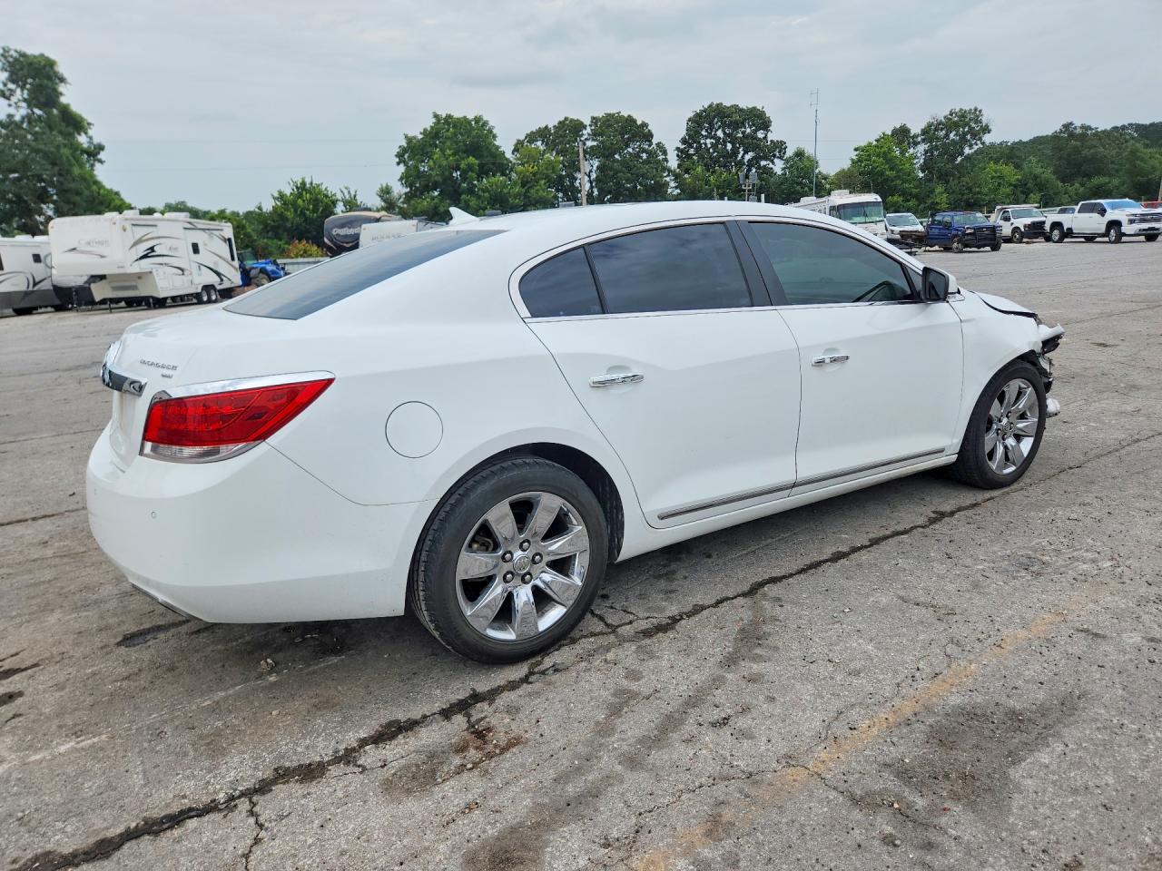 2010 Buick Lacrosse Cxs Белый vin: 1G4GE5EV0AF253069