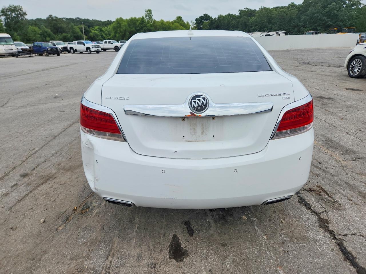 2010 Buick Lacrosse Cxs Белый vin: 1G4GE5EV0AF253069