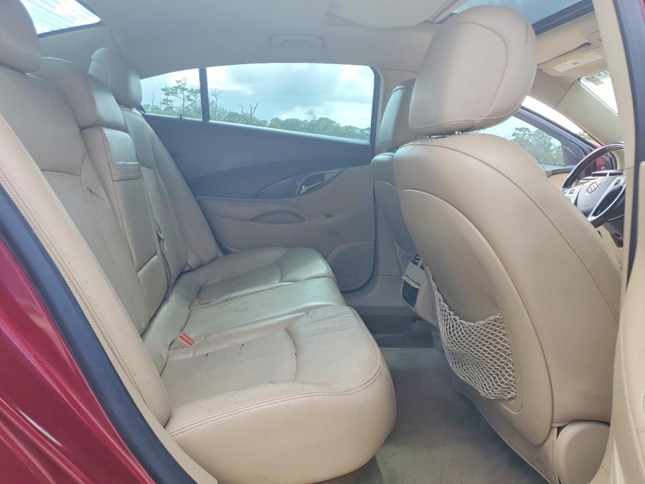 2010 Buick Lacrosse Cxs Burgundy vin: 1G4GE5EV2AF288244