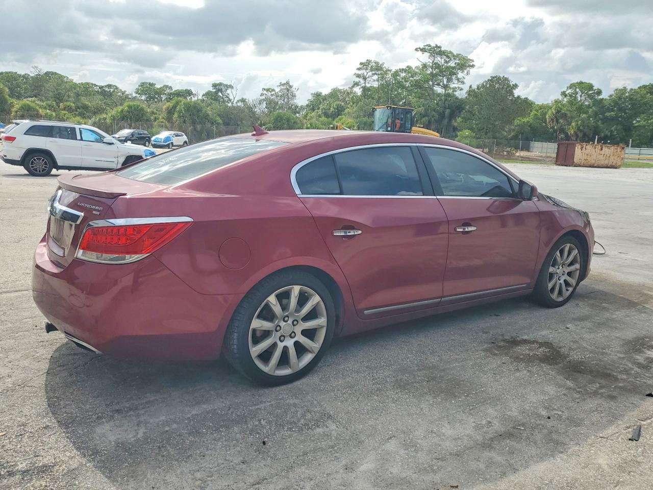 2010 Buick Lacrosse Cxs Burgundy vin: 1G4GE5EV2AF288244