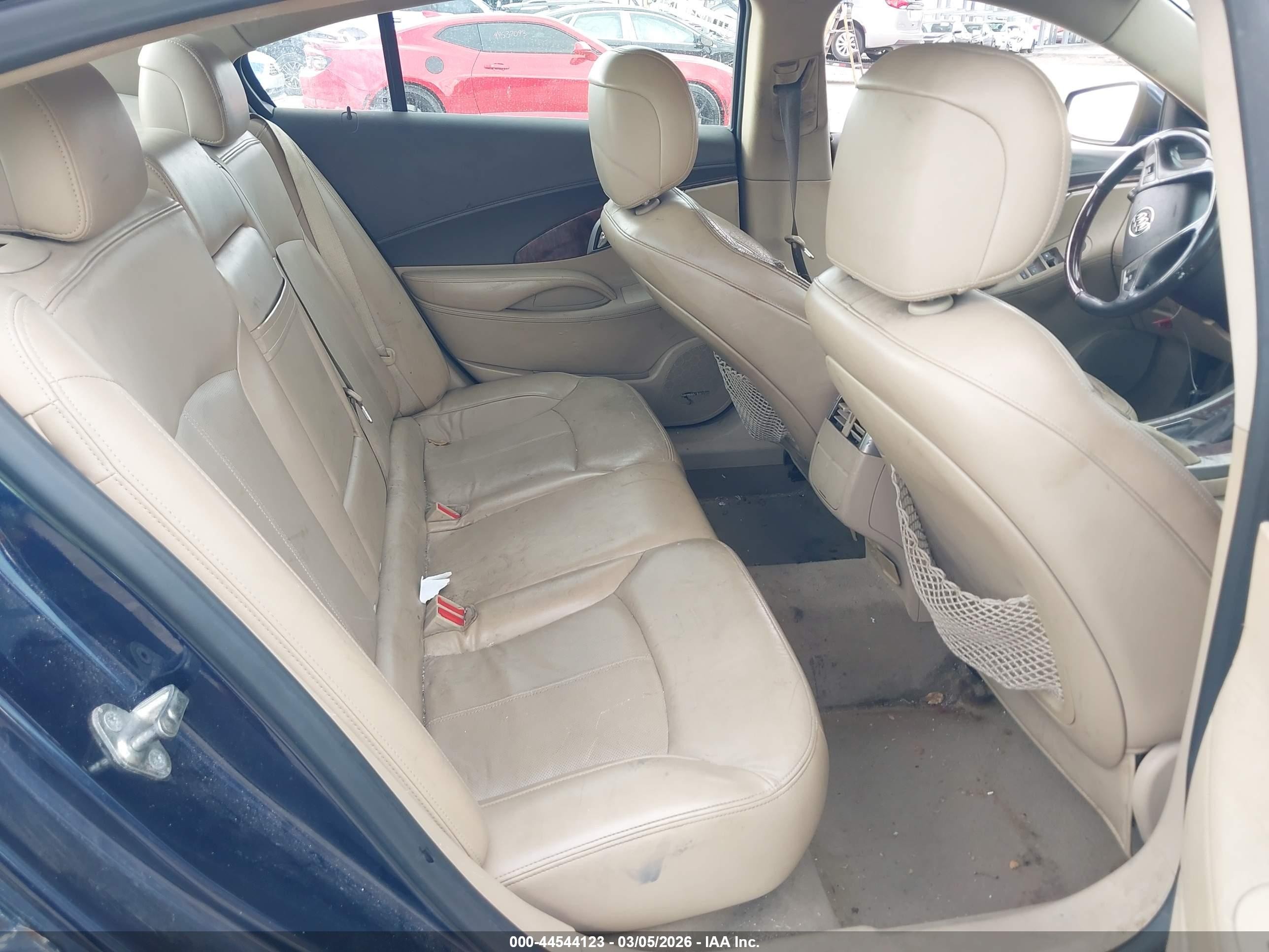 2010 Buick Lacrosse Cxs Blue vin: 1G4GE5EV3AF268729