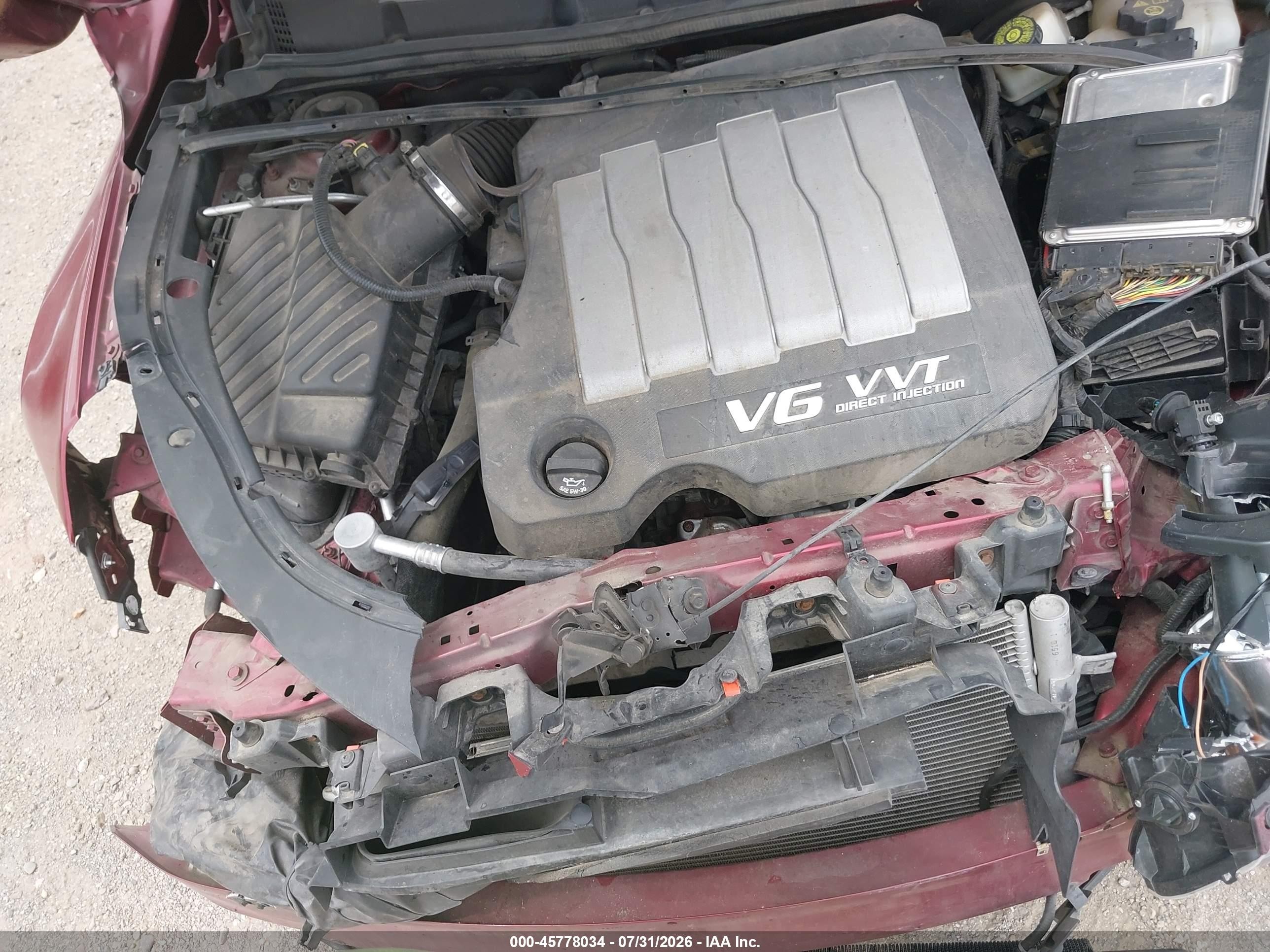 2010 Buick Lacrosse Cxs Красный vin: 1G4GE5EV4AF144470