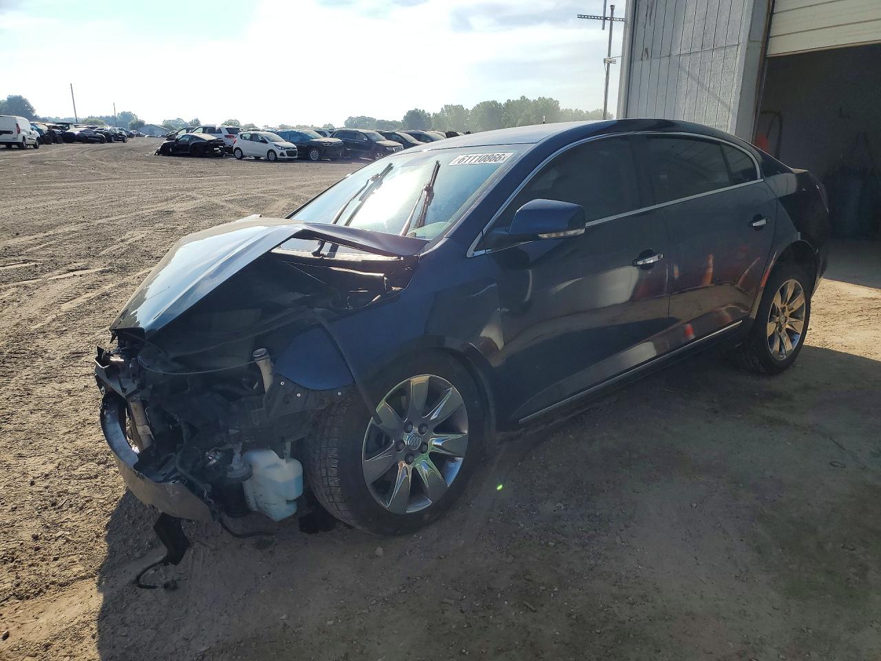 2010 Buick Lacrosse Cxs Blue vin: 1G4GE5EV6AF154501