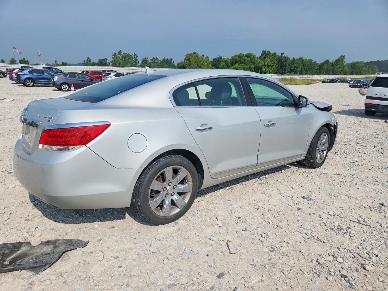 2010 Buick Lacrosse Cxs Silver vin: 1G4GE5EV7AF239539