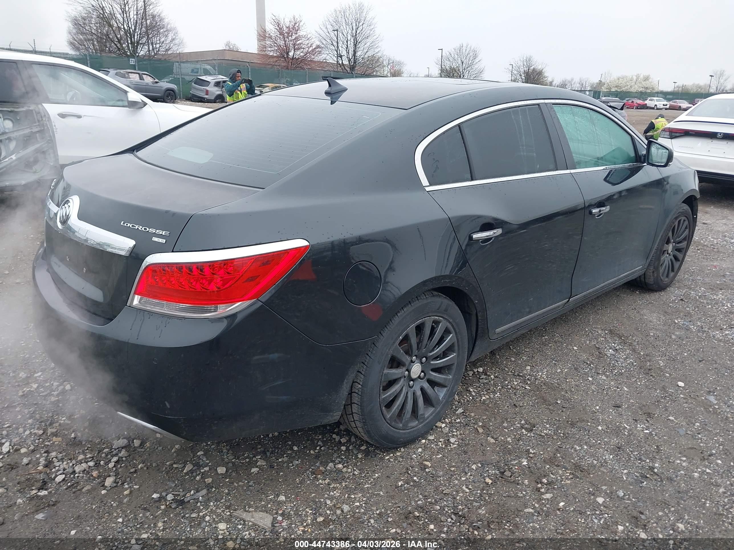 2010 Buick Lacrosse Cxs Black vin: 1G4GE5EV9AF135795
