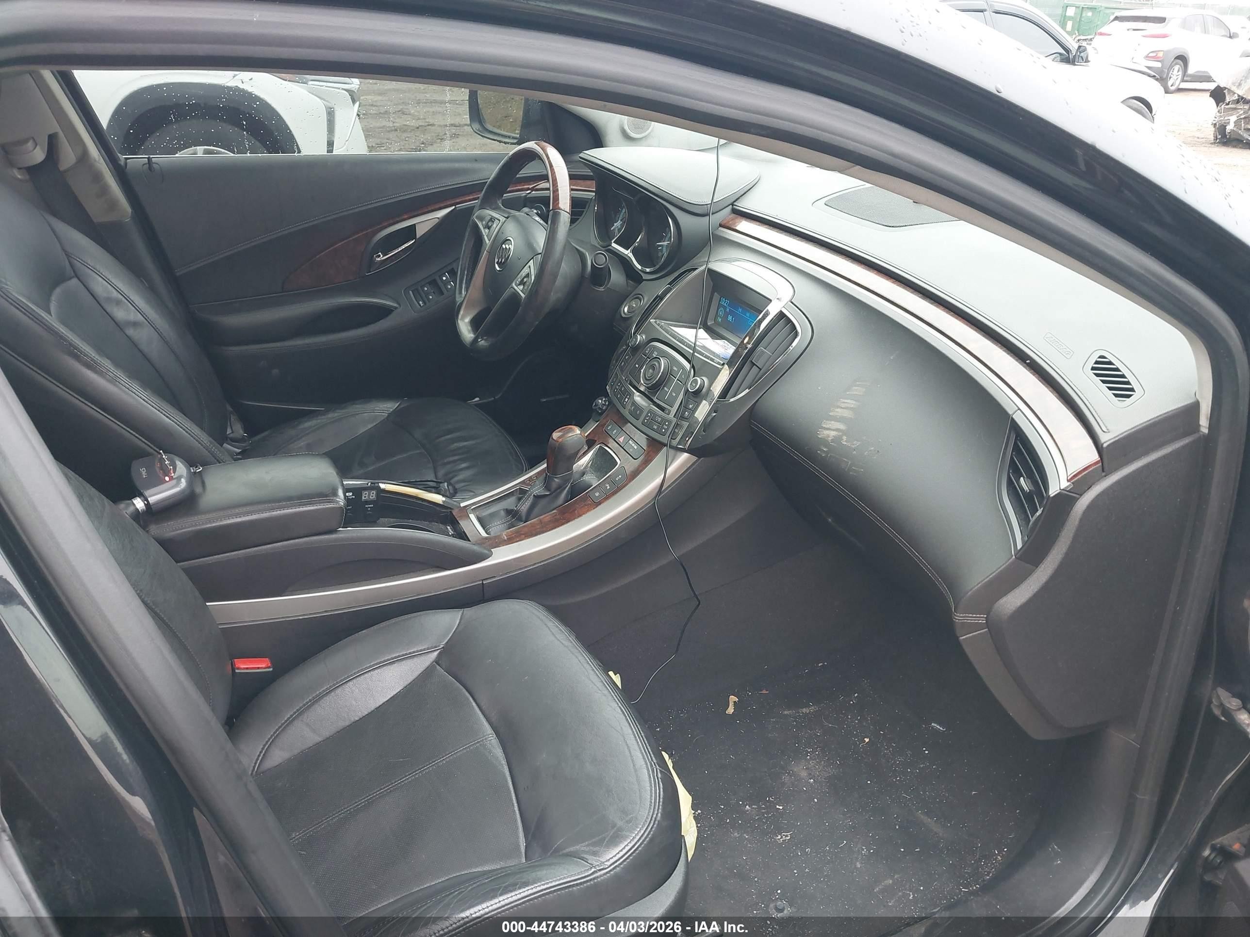2010 Buick Lacrosse Cxs Black vin: 1G4GE5EV9AF135795