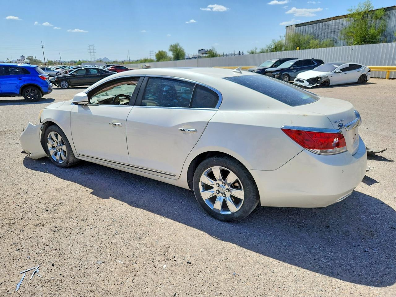 2010 Buick Lacrosse Cxs White vin: 1G4GE5EV9AF198041