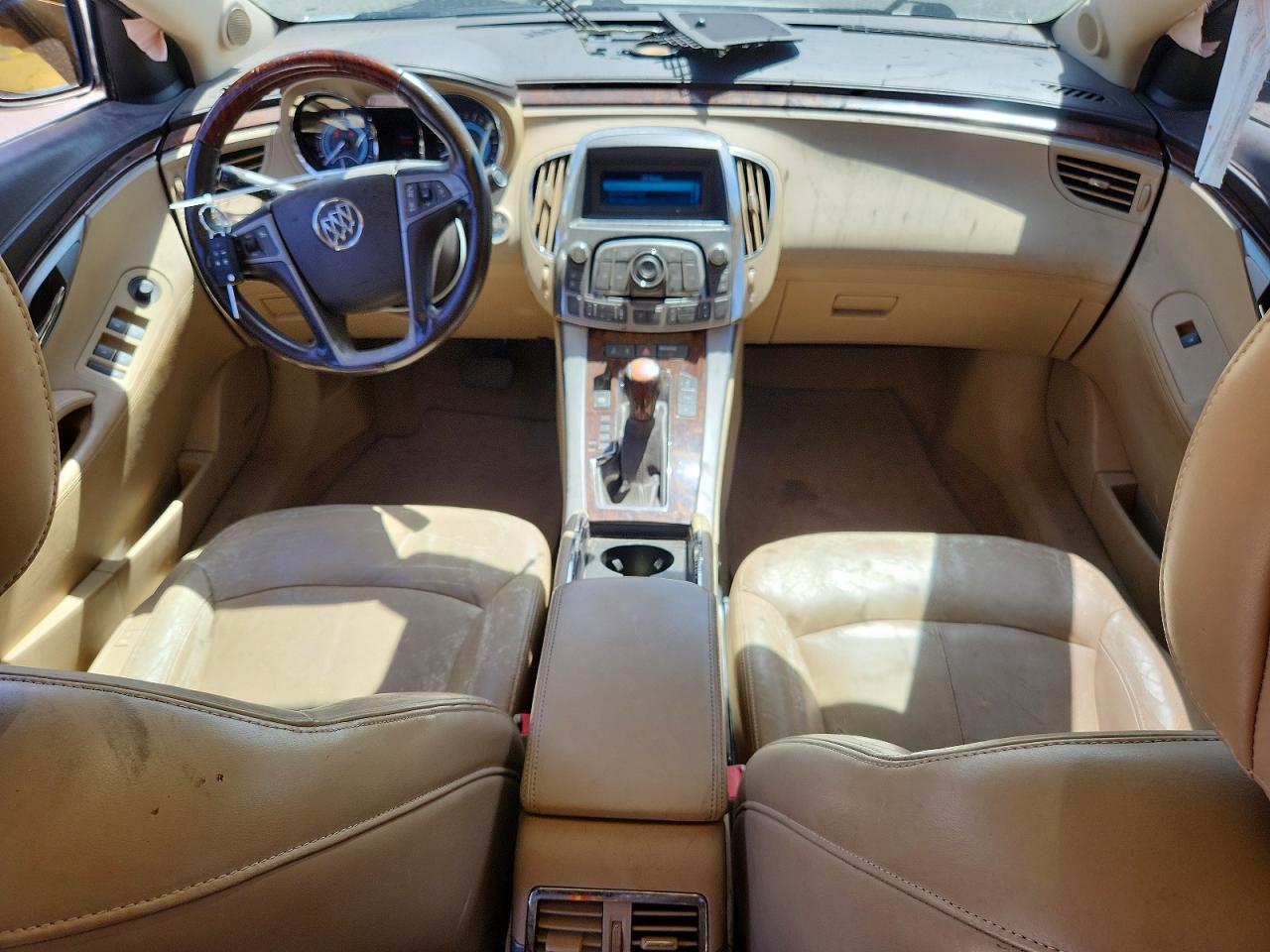 2010 Buick Lacrosse Cxs White vin: 1G4GE5EV9AF198041