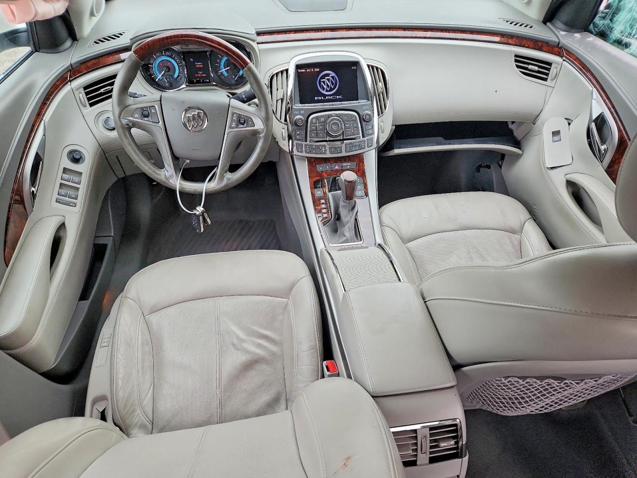 2010 Buick Lacrosse Cxs Beige vin: 1G4GE5EV9AF298978