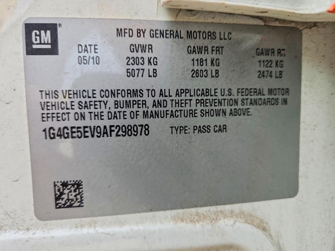 2010 Buick Lacrosse Cxs Beige vin: 1G4GE5EV9AF298978