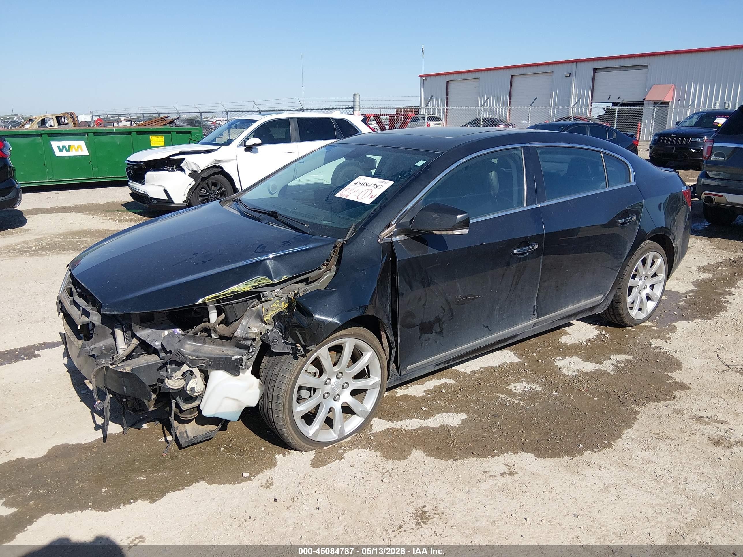 2010 Buick Lacrosse Cxs Black vin: 1G4GE5EV9AF306089
