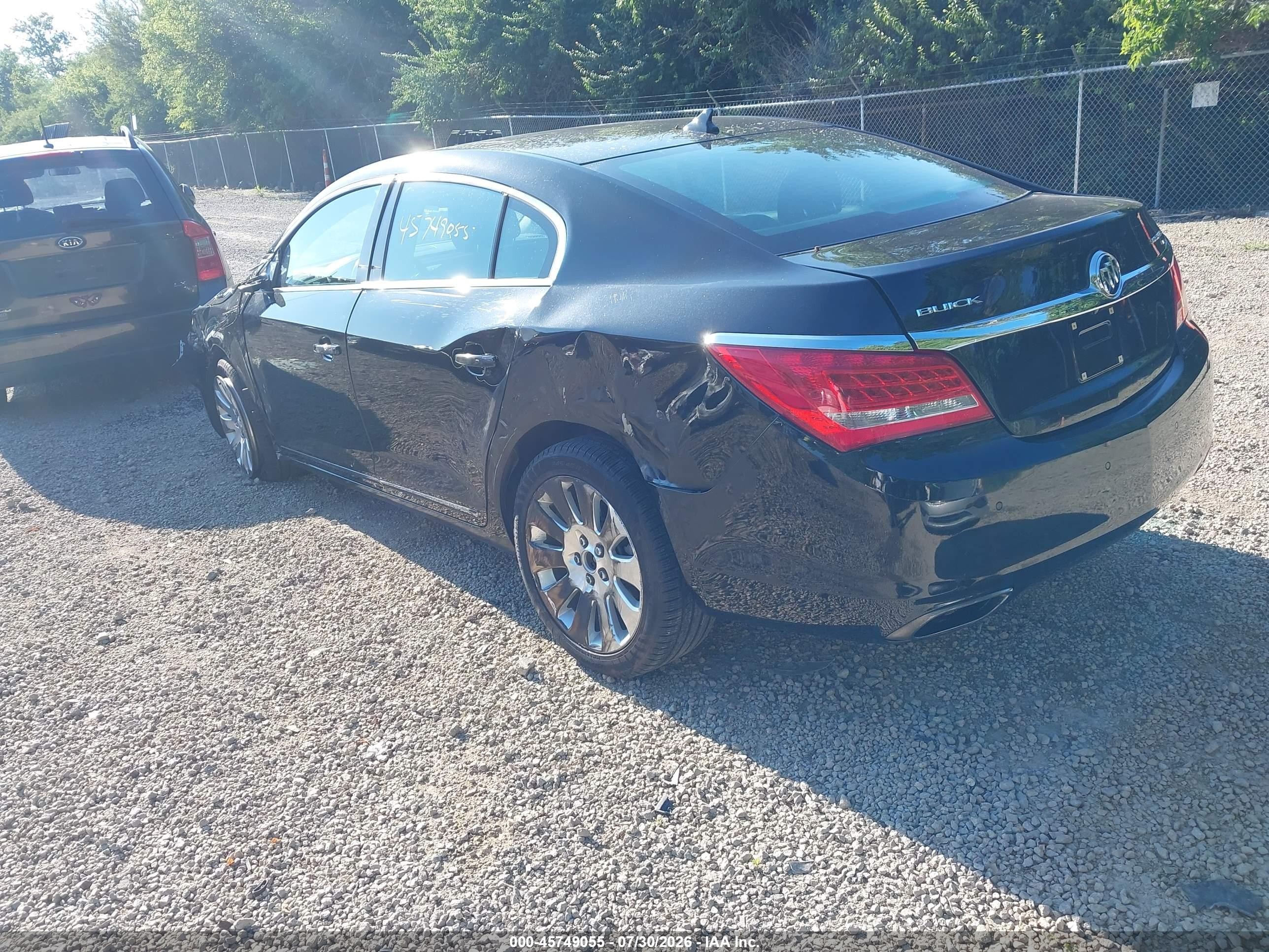 2014 Buick Lacrosse Premium I Group Black vin: 1G4GE5G30EF151577