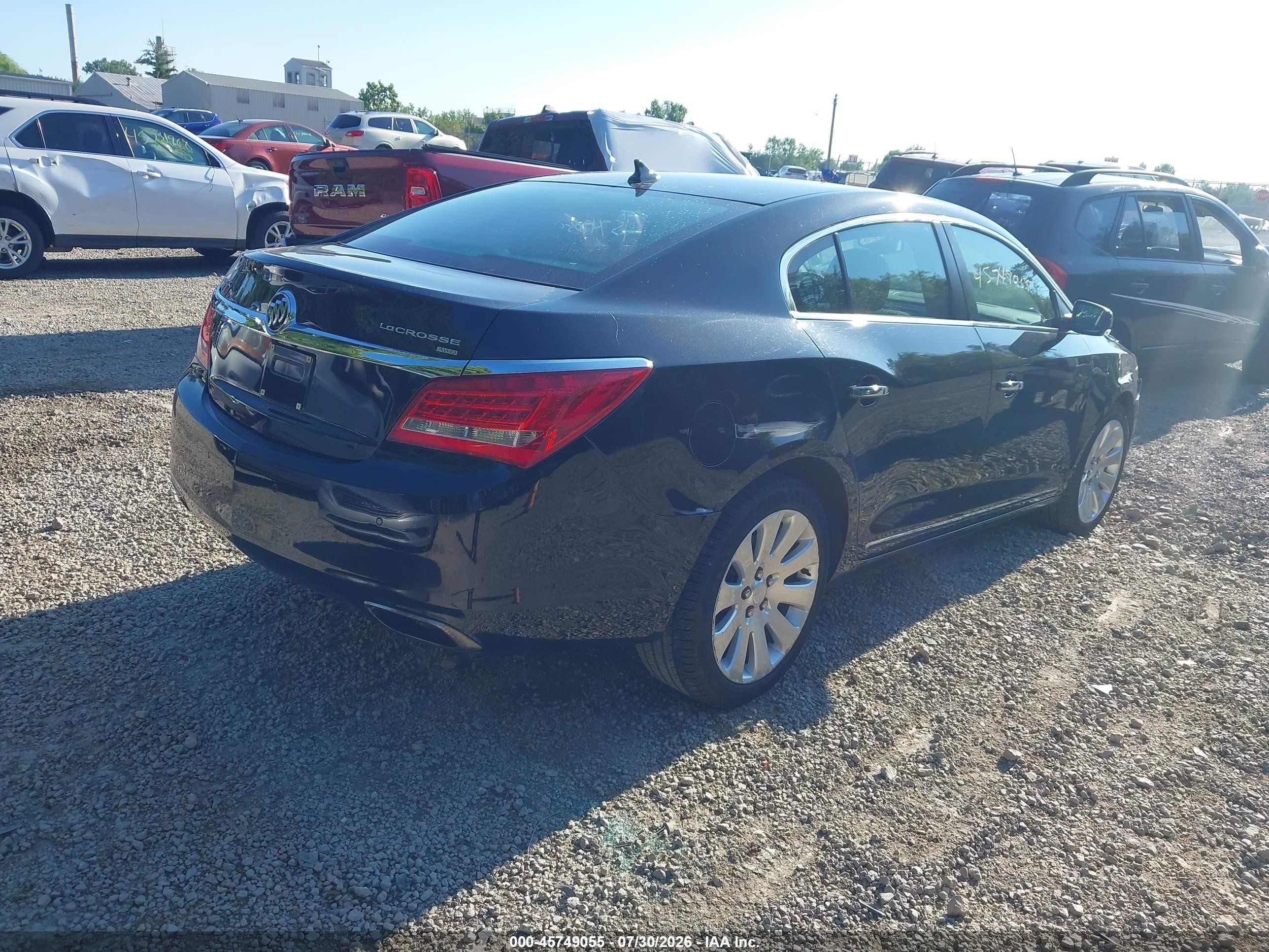 2014 Buick Lacrosse Premium I Group Black vin: 1G4GE5G30EF151577