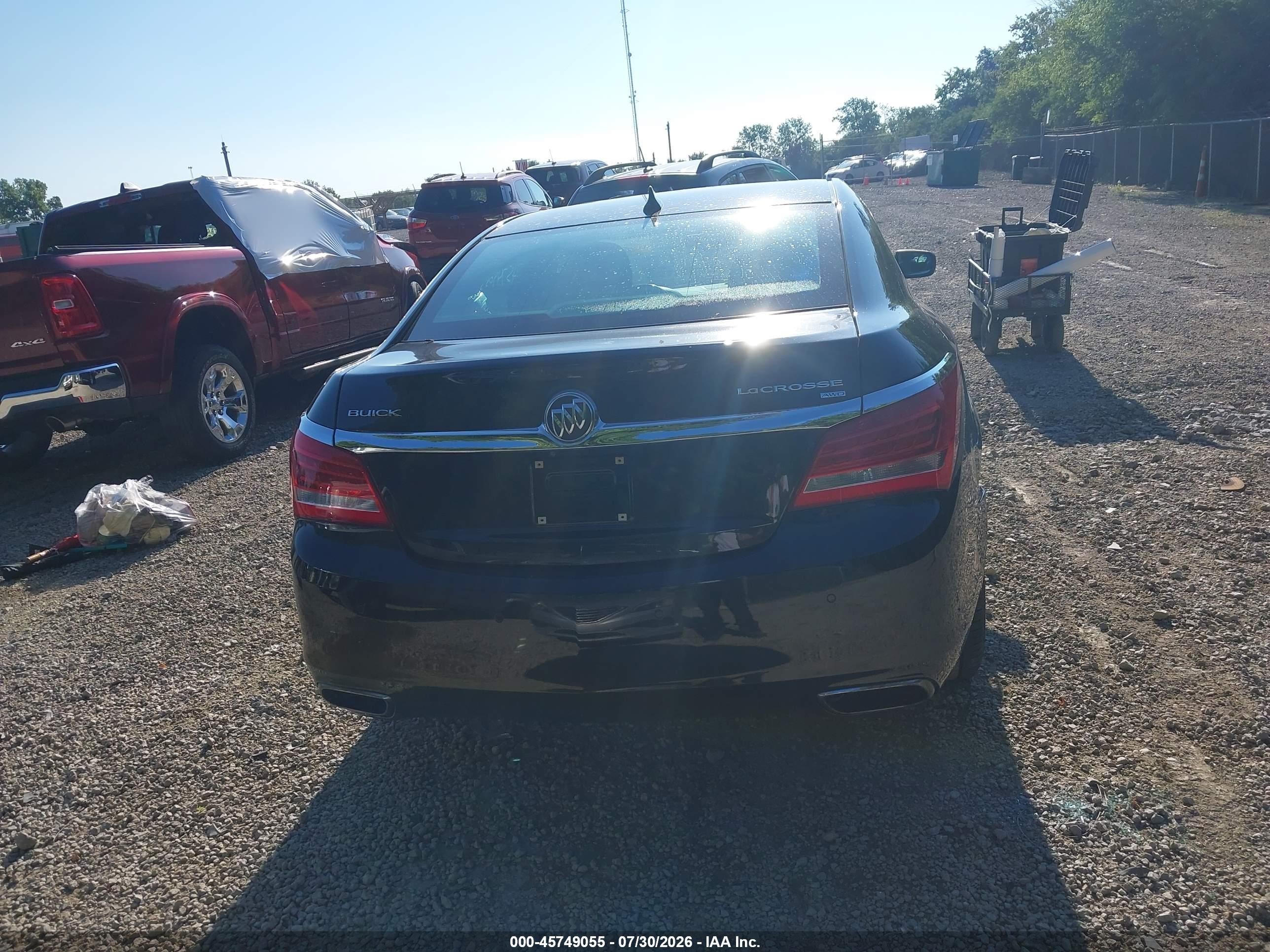 2014 Buick Lacrosse Premium I Group Black vin: 1G4GE5G30EF151577