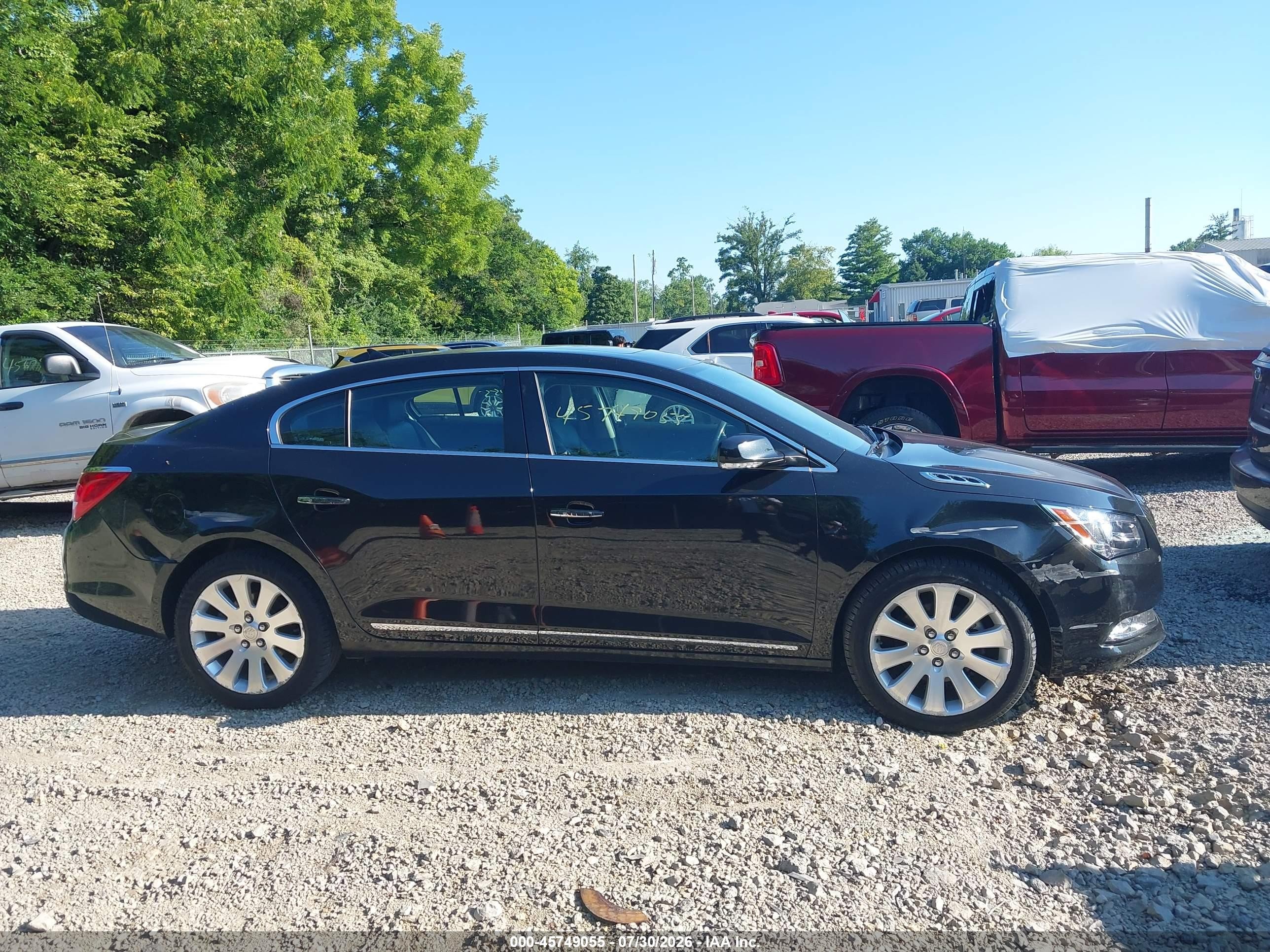 2014 Buick Lacrosse Premium I Group Black vin: 1G4GE5G30EF151577