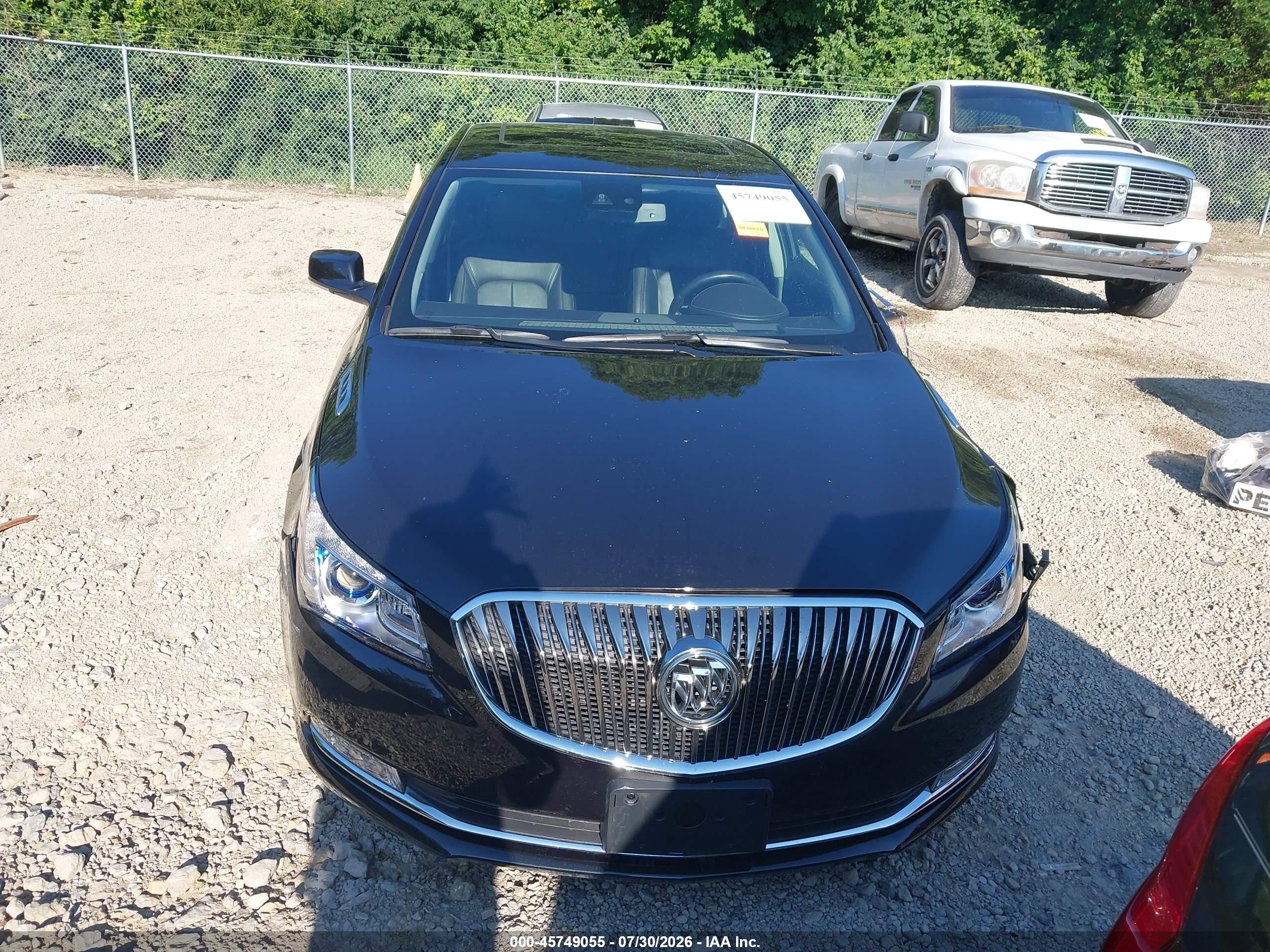 2014 Buick Lacrosse Premium I Group Black vin: 1G4GE5G30EF151577