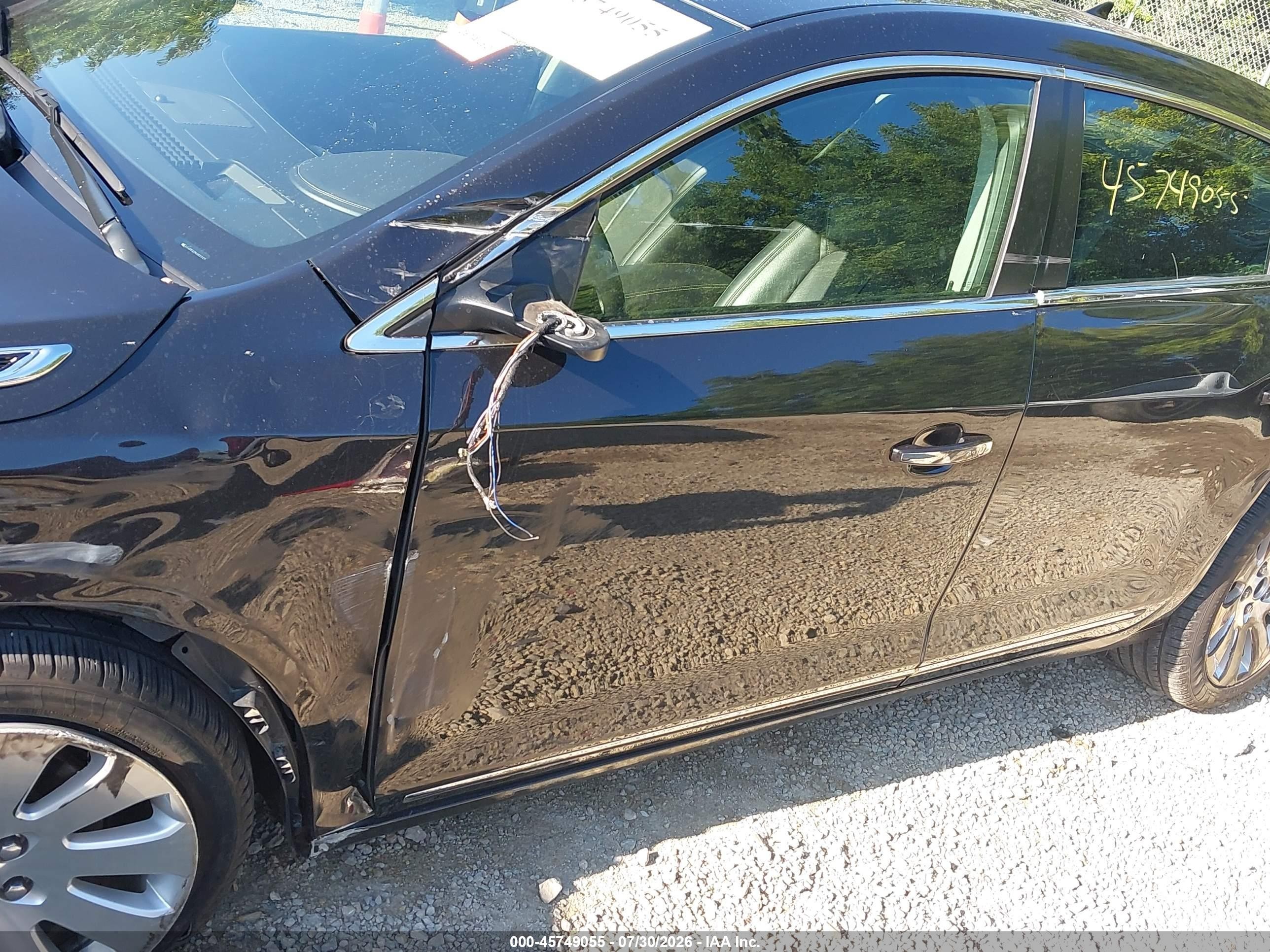 2014 Buick Lacrosse Premium I Group Black vin: 1G4GE5G30EF151577