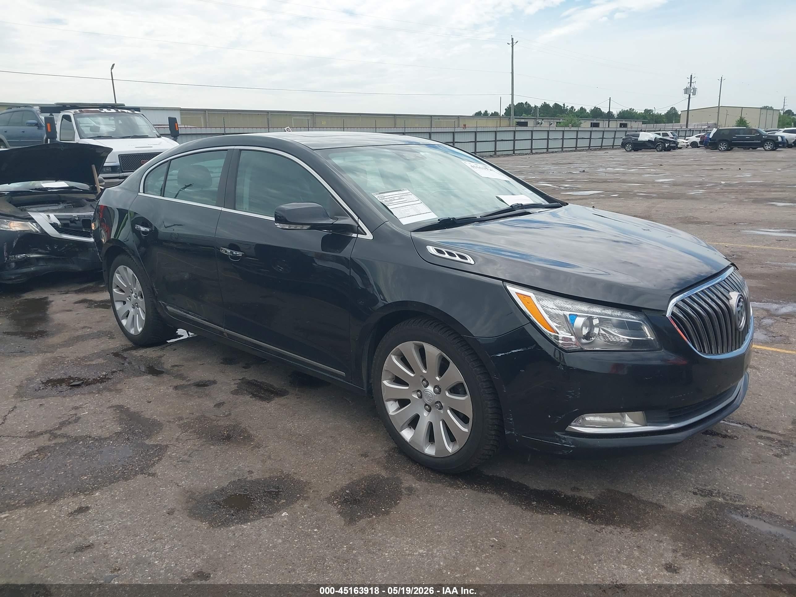 2015 Buick Lacrosse Premium I Black vin: 1G4GE5G31FF148074