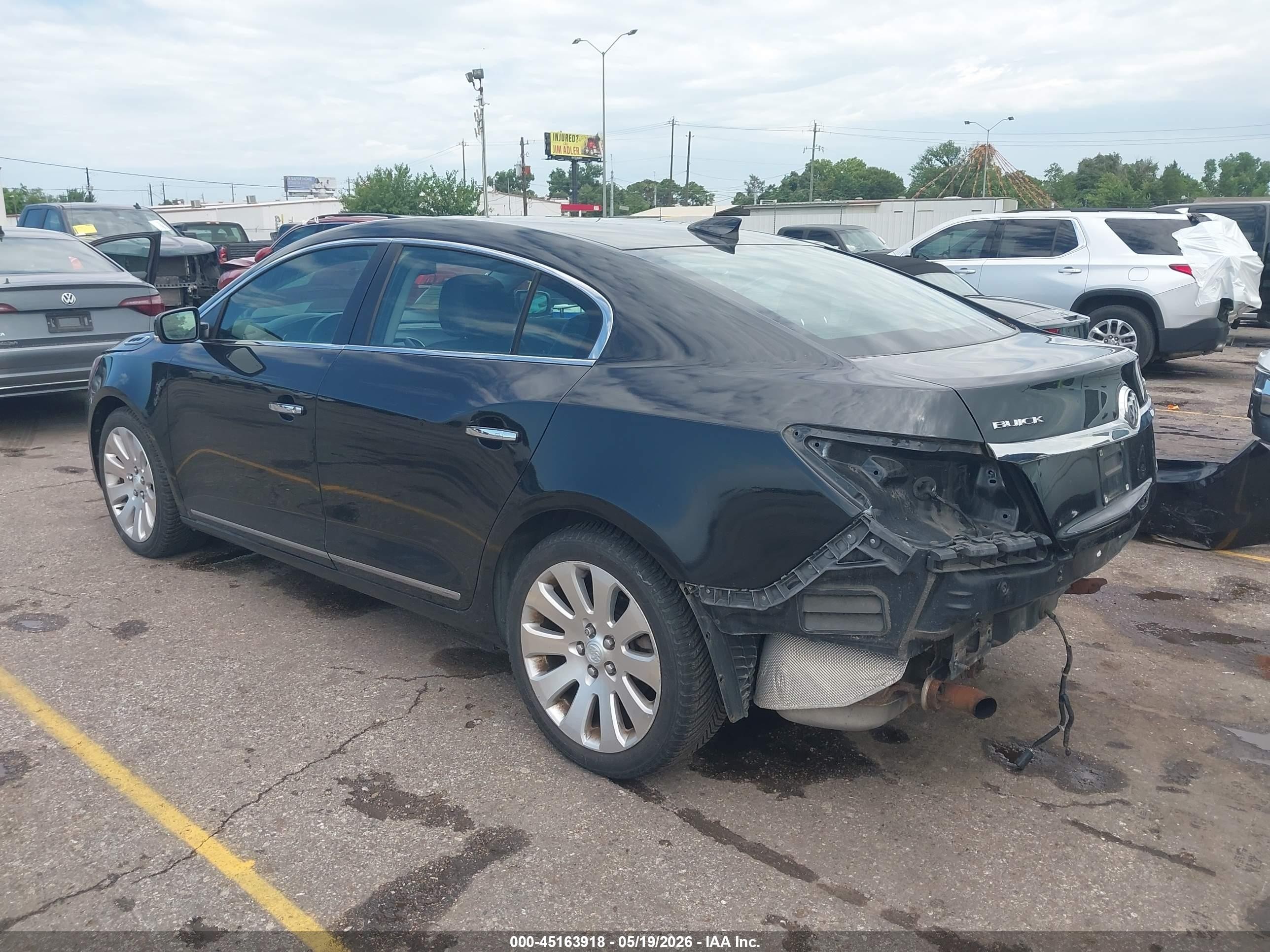 2015 Buick Lacrosse Premium I Black vin: 1G4GE5G31FF148074