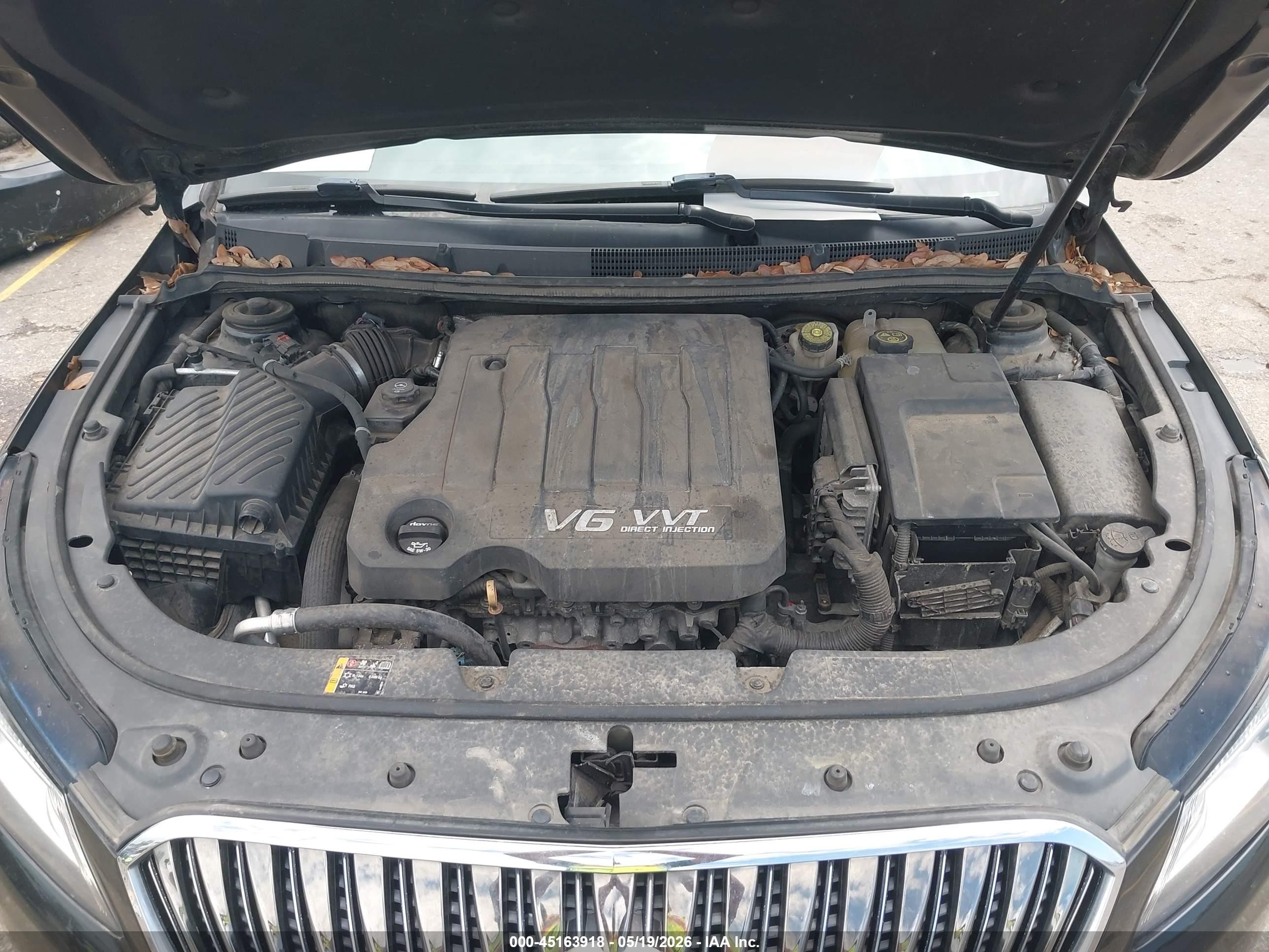 2015 Buick Lacrosse Premium I Black vin: 1G4GE5G31FF148074