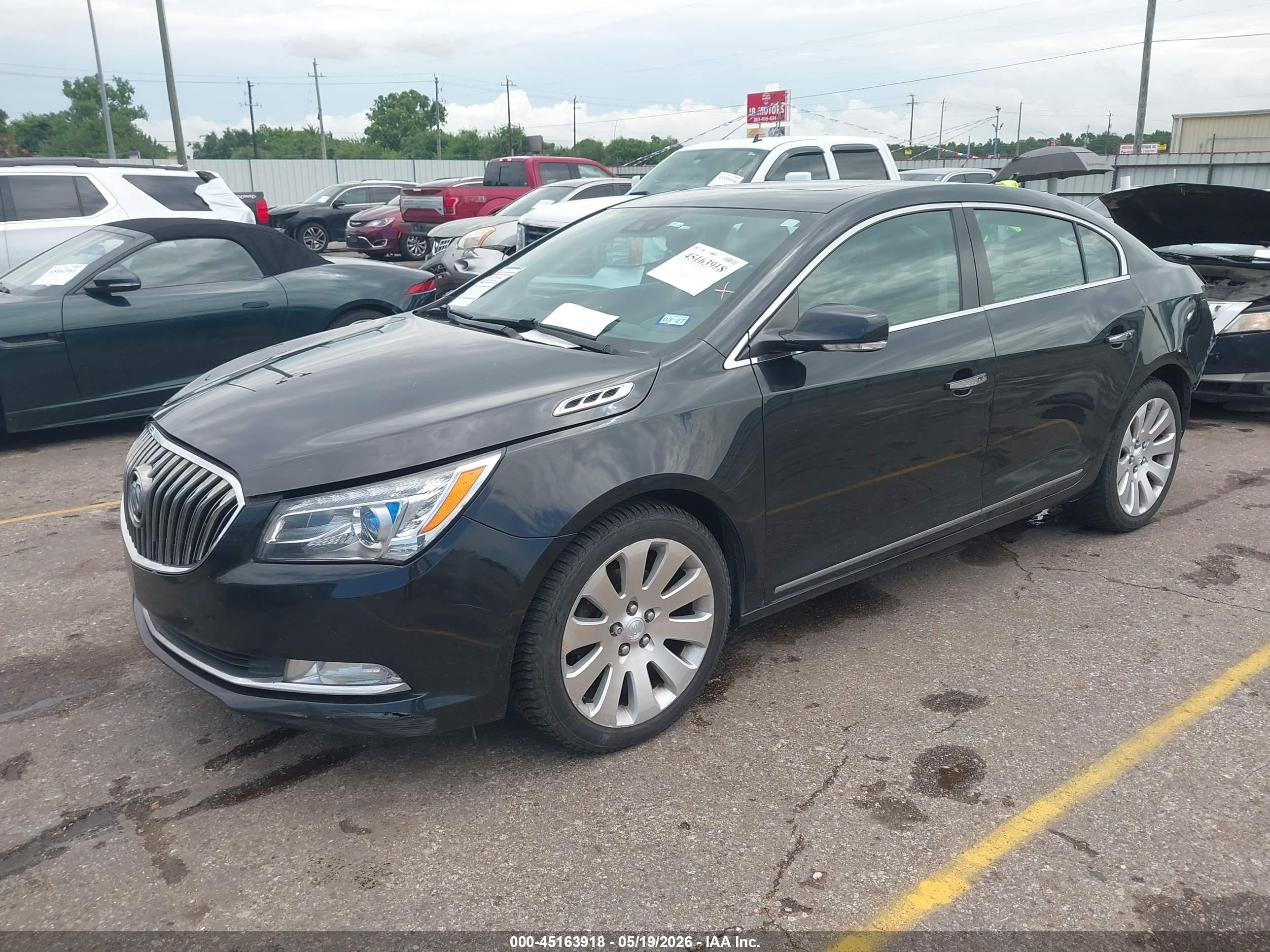 2015 Buick Lacrosse Premium I Black vin: 1G4GE5G31FF148074