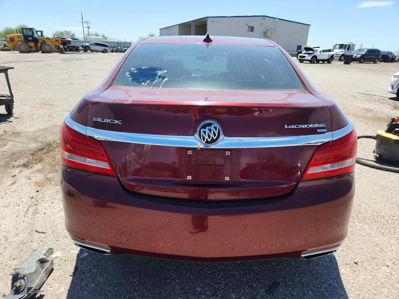 2015 Buick Lacrosse Premium Maroon vin: 1G4GE5G32FF299408