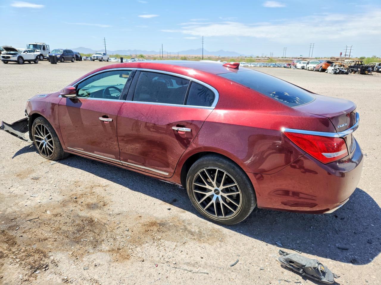 2015 Buick Lacrosse Premium Maroon vin: 1G4GE5G32FF299408