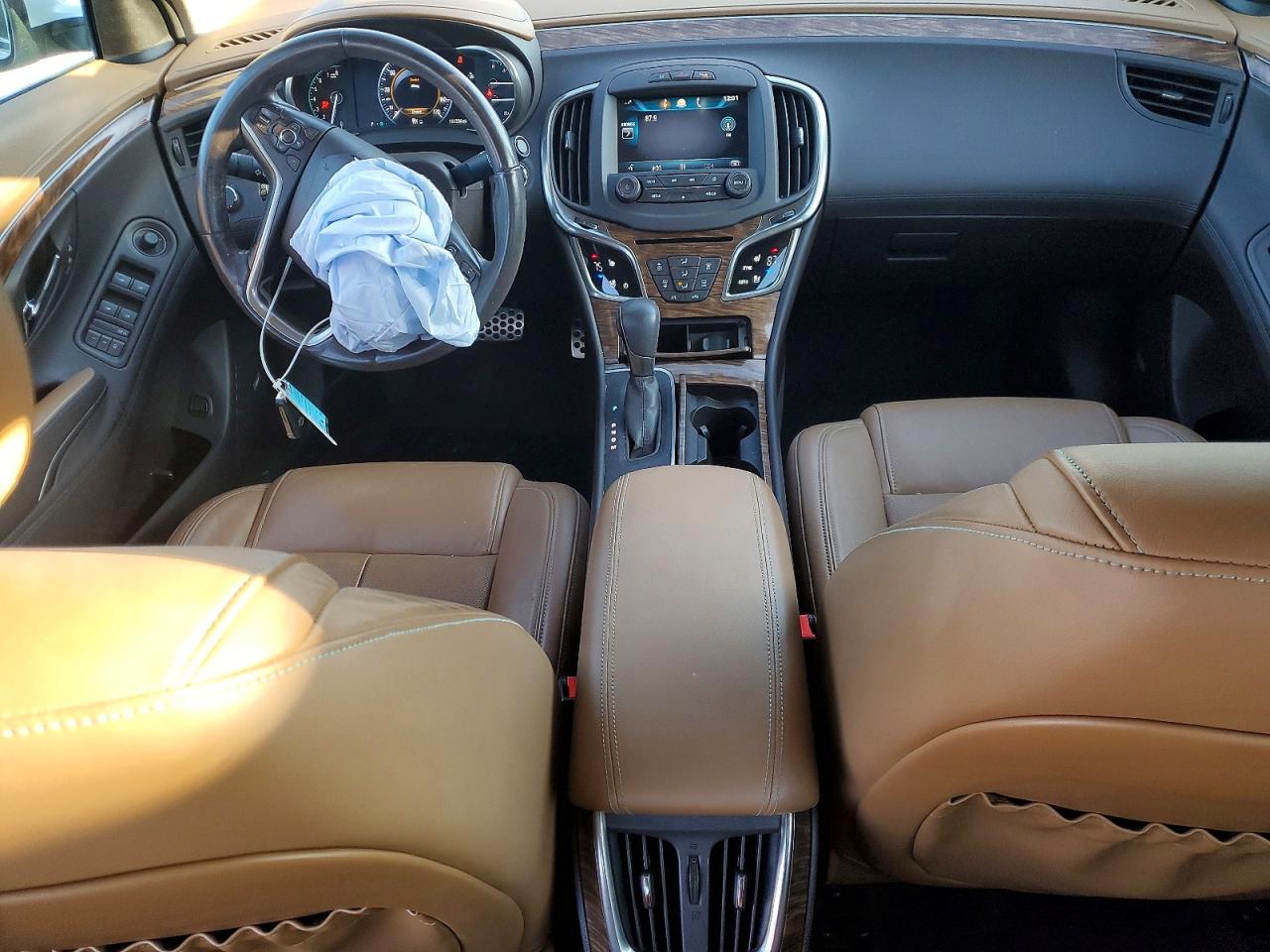2014 Buick Lacrosse Premium White vin: 1G4GE5G33EF123482