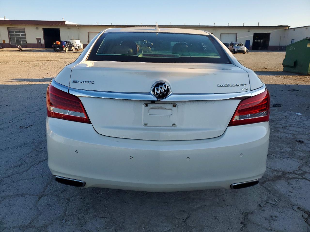 2014 Buick Lacrosse Premium White vin: 1G4GE5G33EF123482