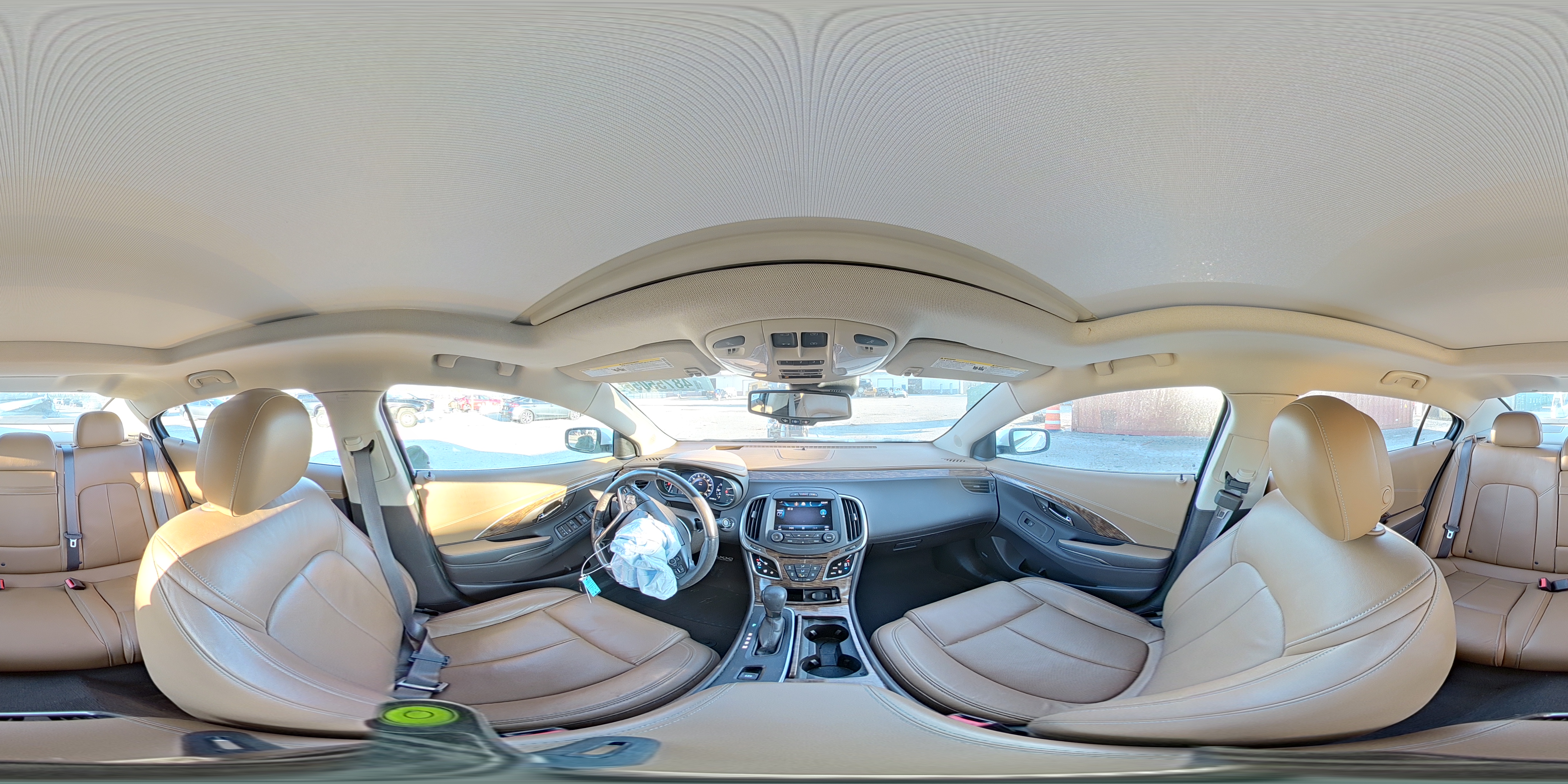 2014 Buick Lacrosse Premium White vin: 1G4GE5G33EF123482