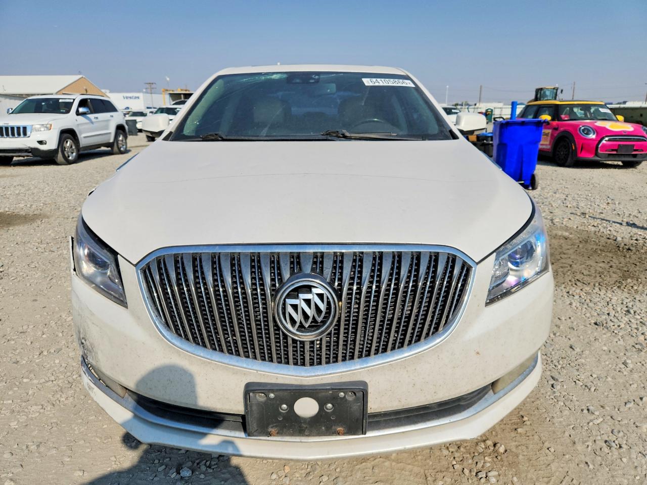 2015 Buick Lacrosse Premium White vin: 1G4GE5G33FF232302