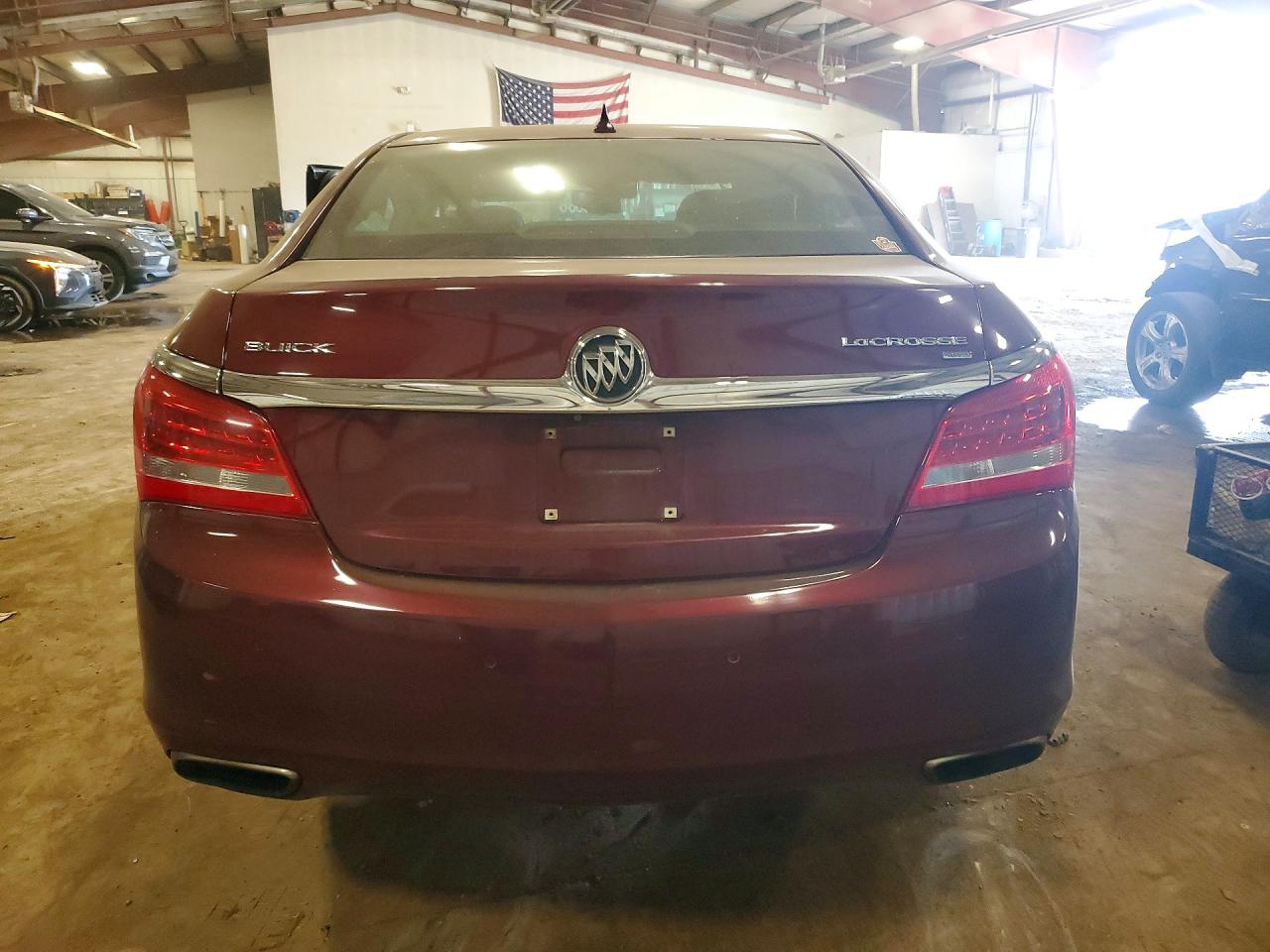 2014 Buick Lacrosse Premium Бордовый vin: 1G4GE5G35EF303496