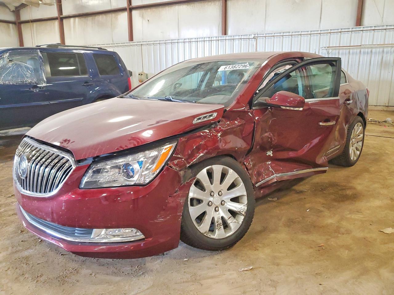 2014 Buick Lacrosse Premium Бордовый vin: 1G4GE5G35EF303496