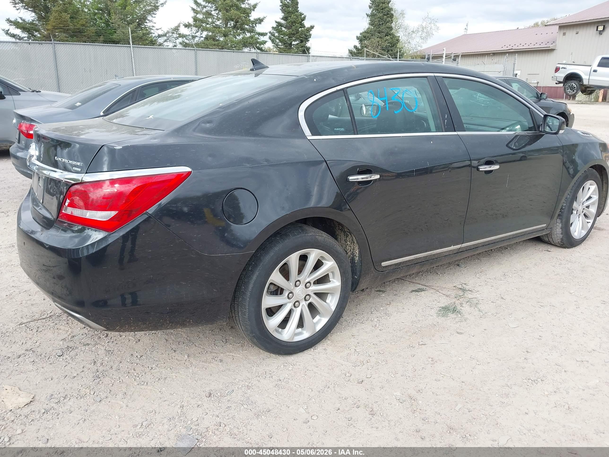 2014 Buick Lacrosse Premium I Group Black vin: 1G4GE5G37EF152113