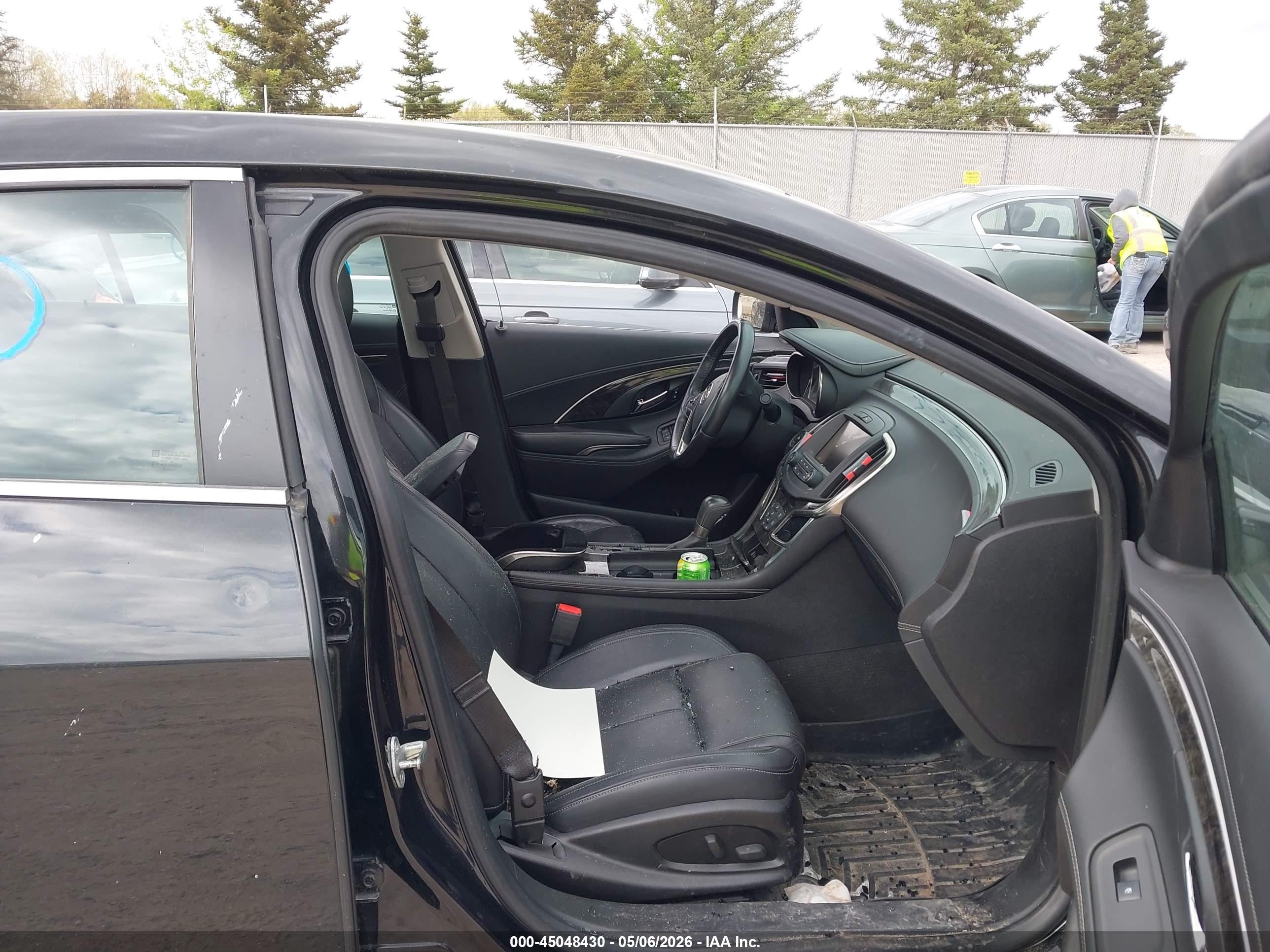 2014 Buick Lacrosse Premium I Group Black vin: 1G4GE5G37EF152113