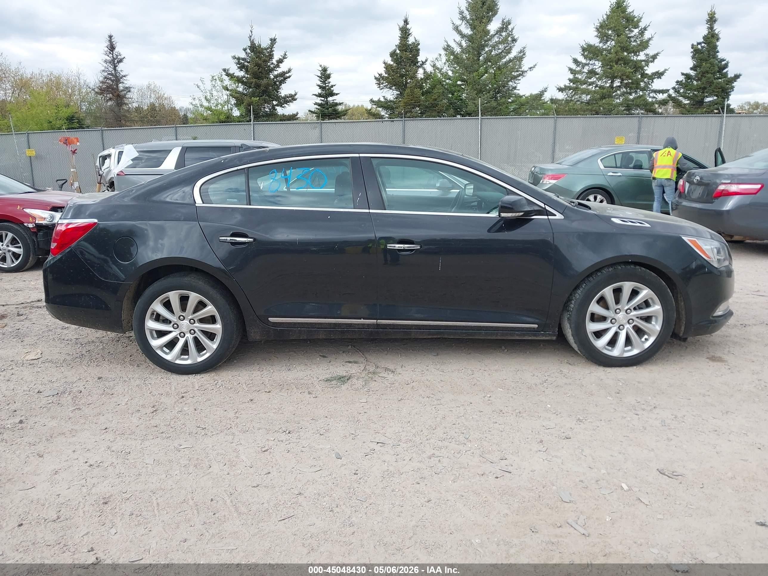 2014 Buick Lacrosse Premium I Group Black vin: 1G4GE5G37EF152113