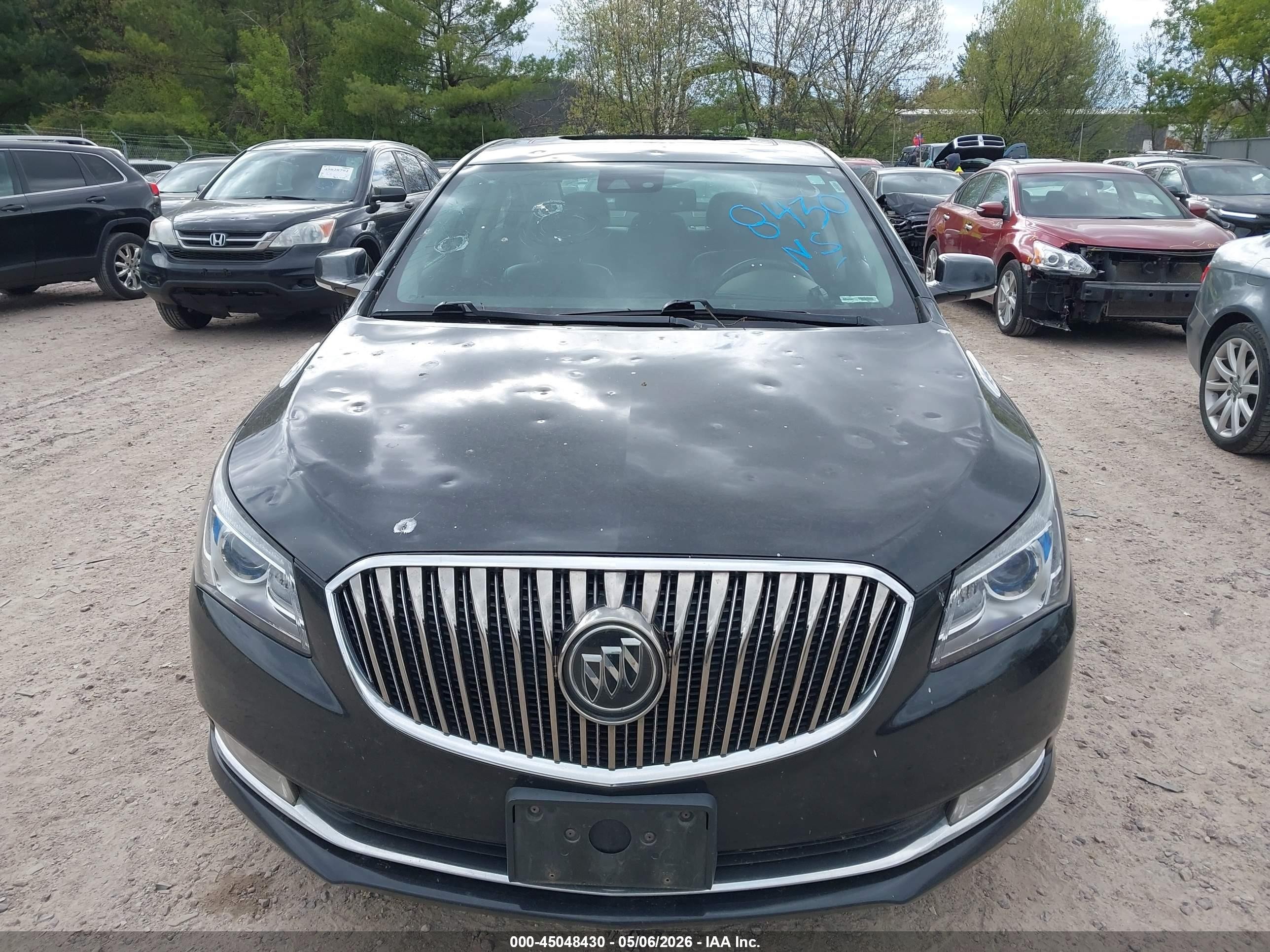 2014 Buick Lacrosse Premium I Group Black vin: 1G4GE5G37EF152113