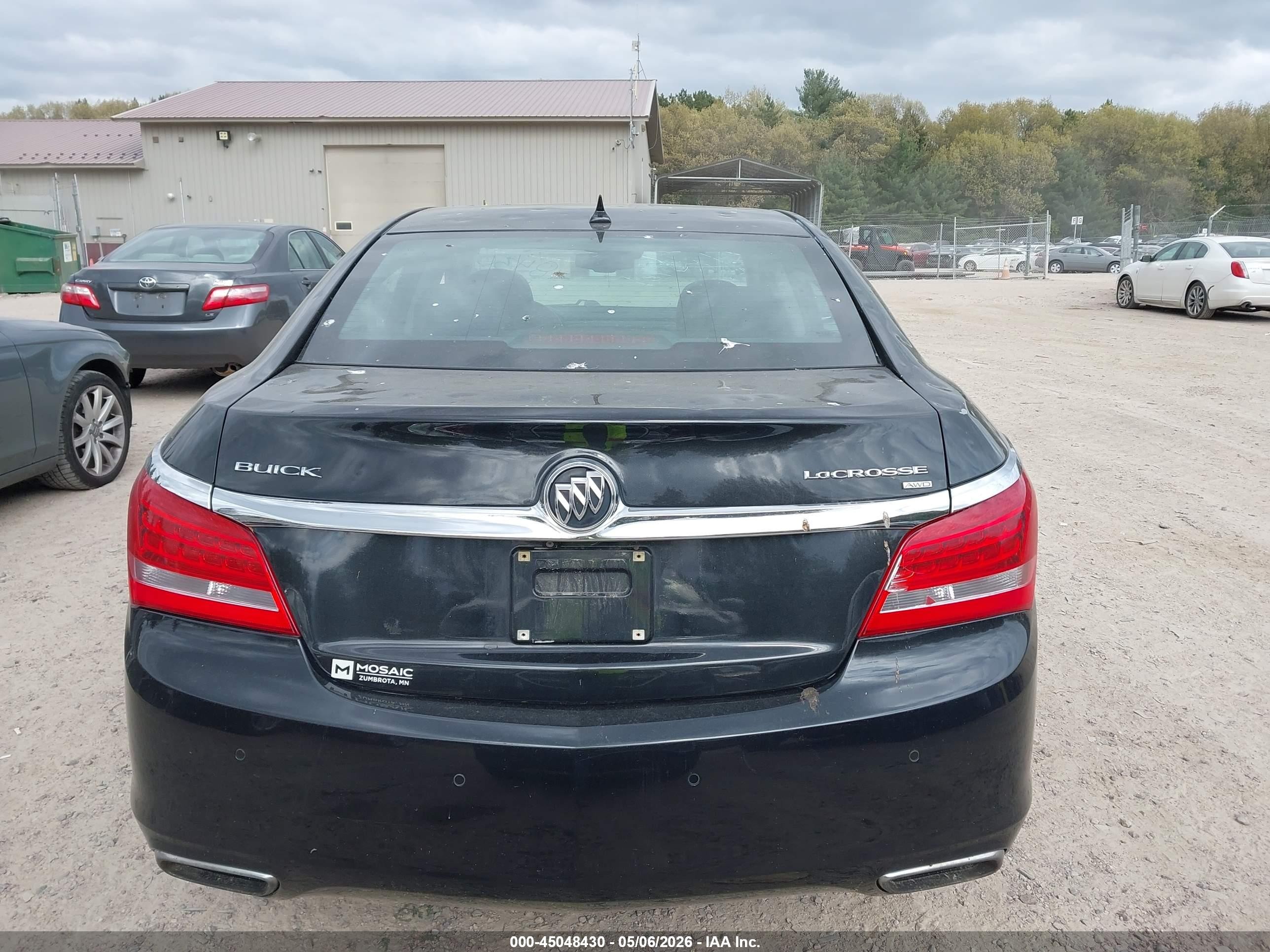 2014 Buick Lacrosse Premium I Group Black vin: 1G4GE5G37EF152113