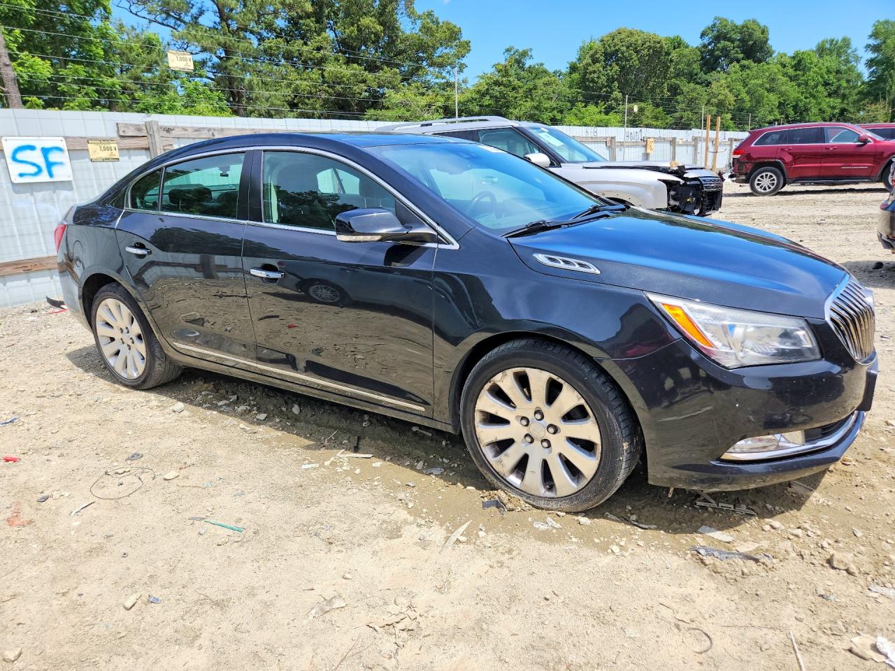 2014 Buick Lacrosse Premium Угольный vin: 1G4GE5G38EF167249