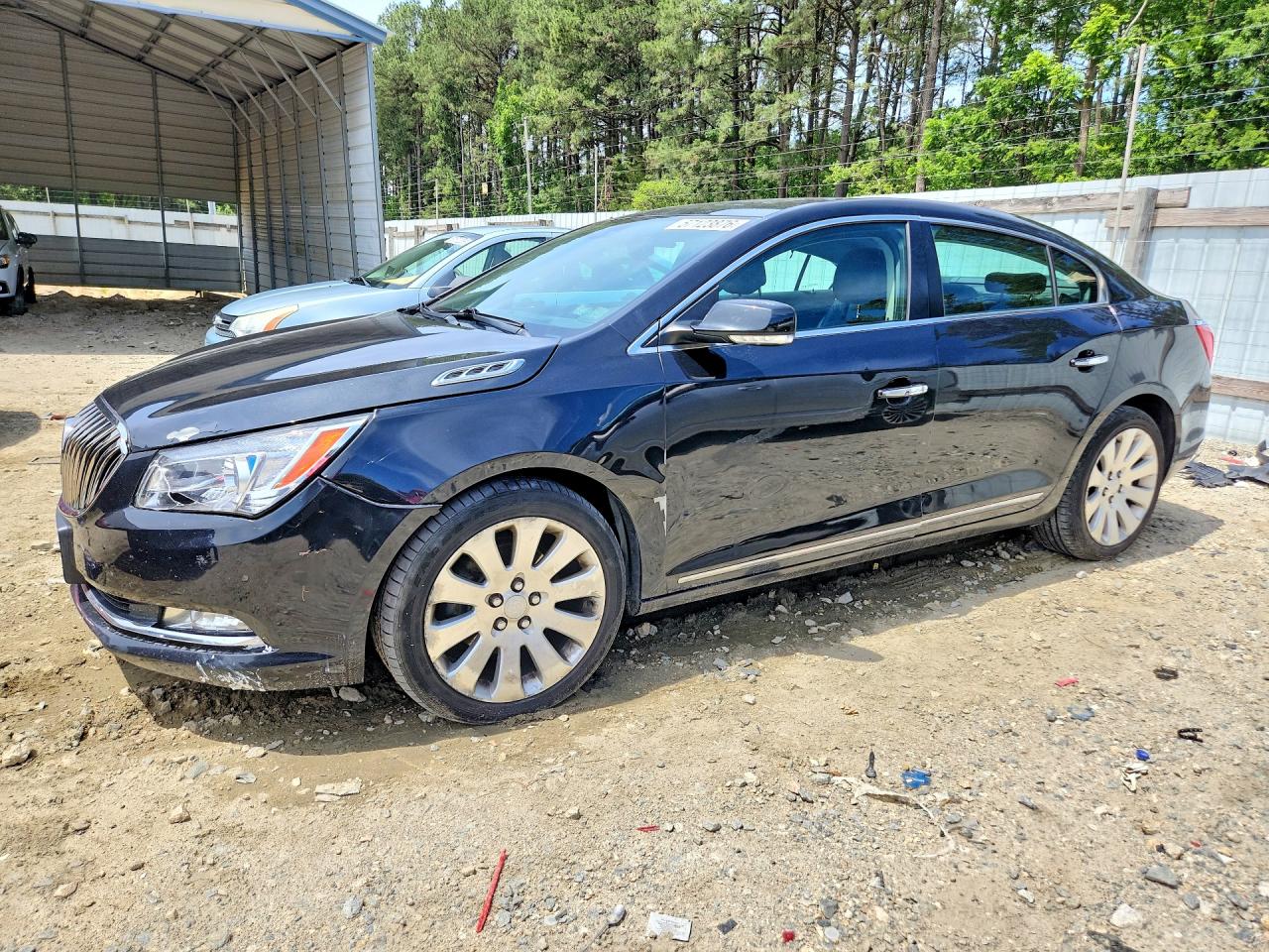 2014 Buick Lacrosse Premium Угольный vin: 1G4GE5G38EF167249