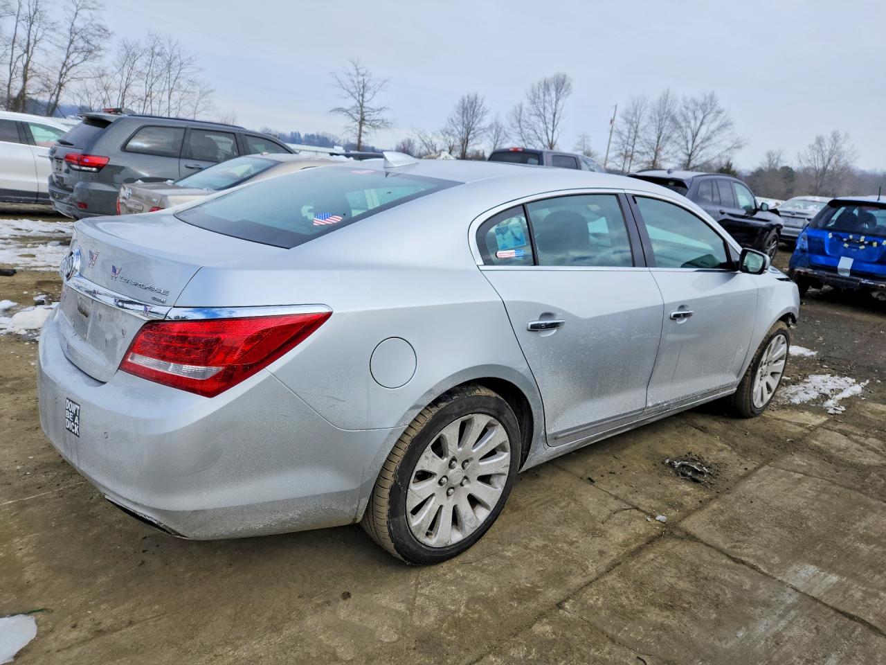 2015 Buick Lacrosse Premium Silver vin: 1G4GE5G39FF290513