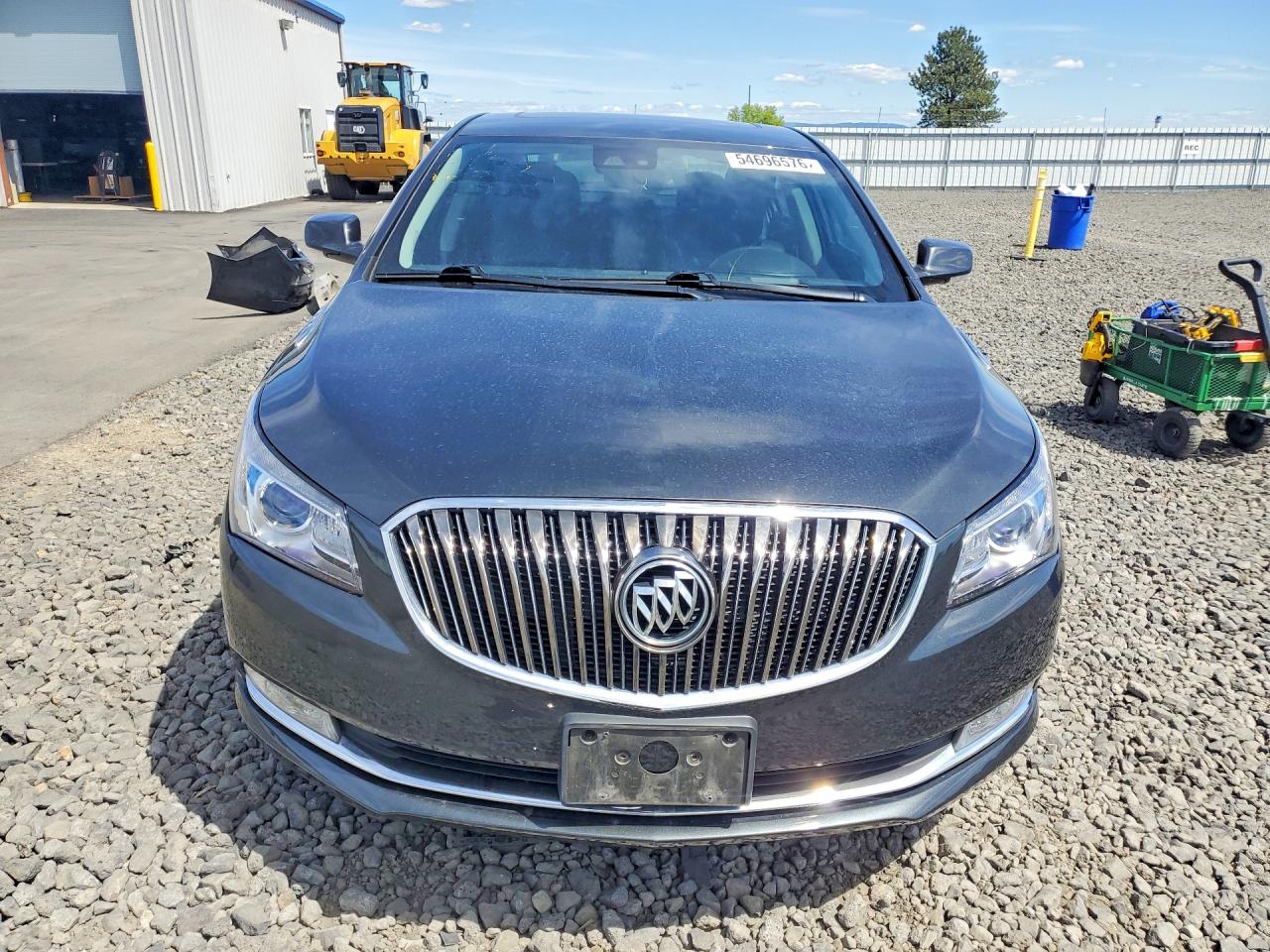 2015 Buick Lacrosse Premium Gray vin: 1G4GE5G3XFF219384