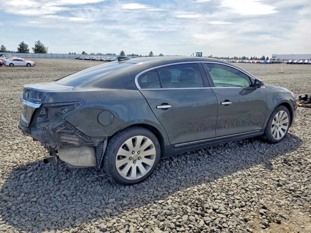 2015 Buick Lacrosse Premium Gray vin: 1G4GE5G3XFF219384